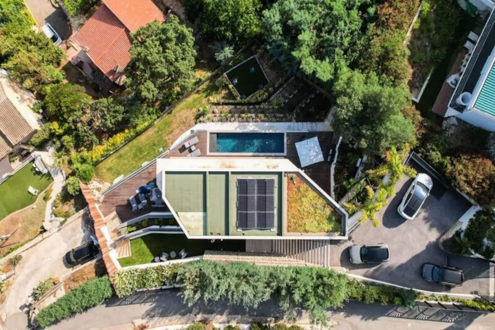 Résidence Maison D'architecte Avec Piscine Chauff&eacute;e & Sublime Vue Mer-Niet-getagd