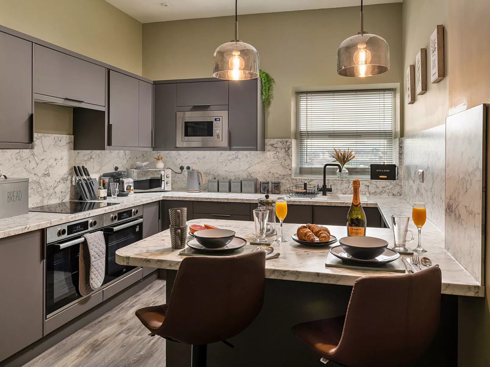 Peace Retreats Penthouse-Binnen