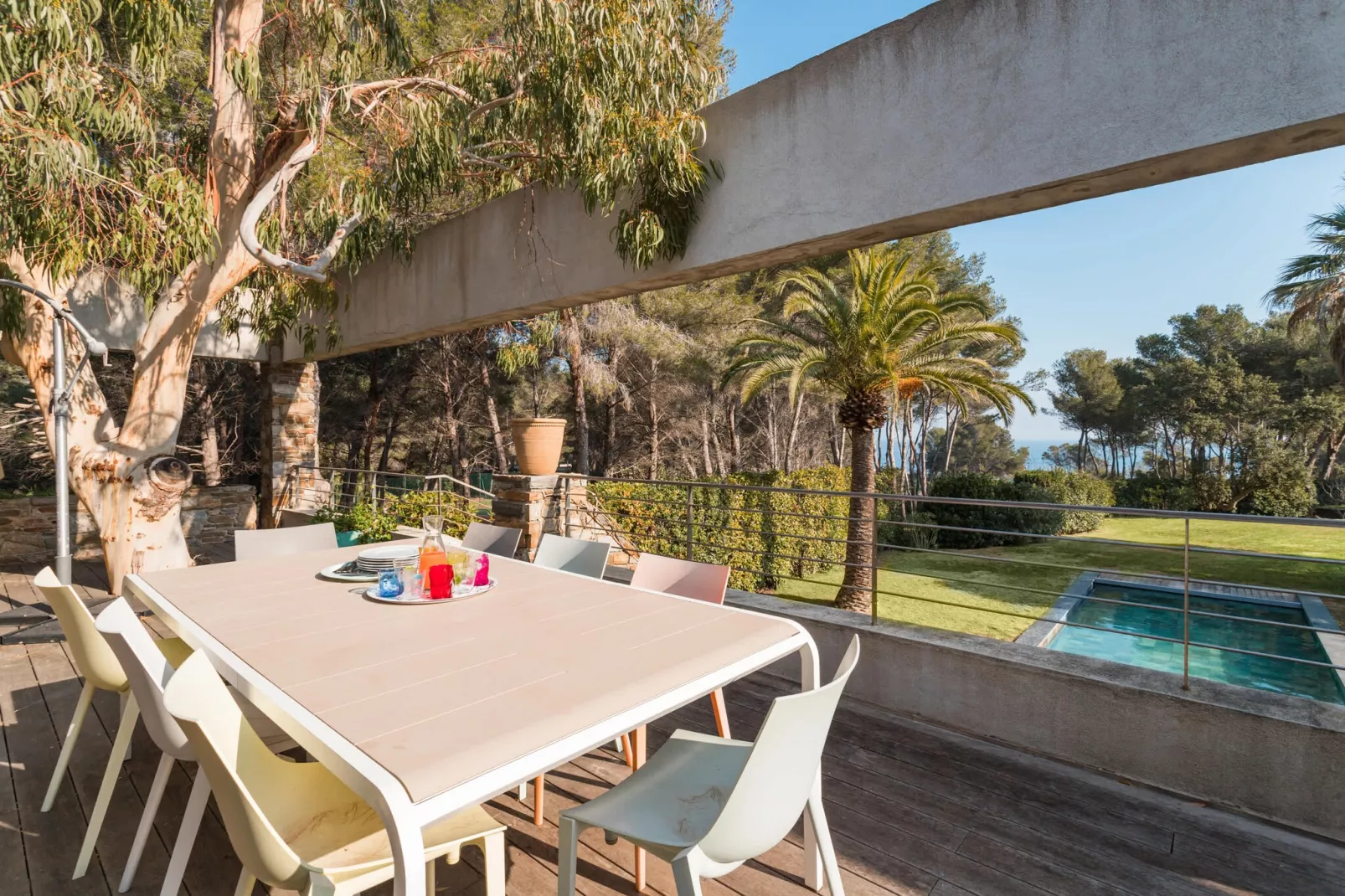 Villa Ephelele-Terrasbalkon