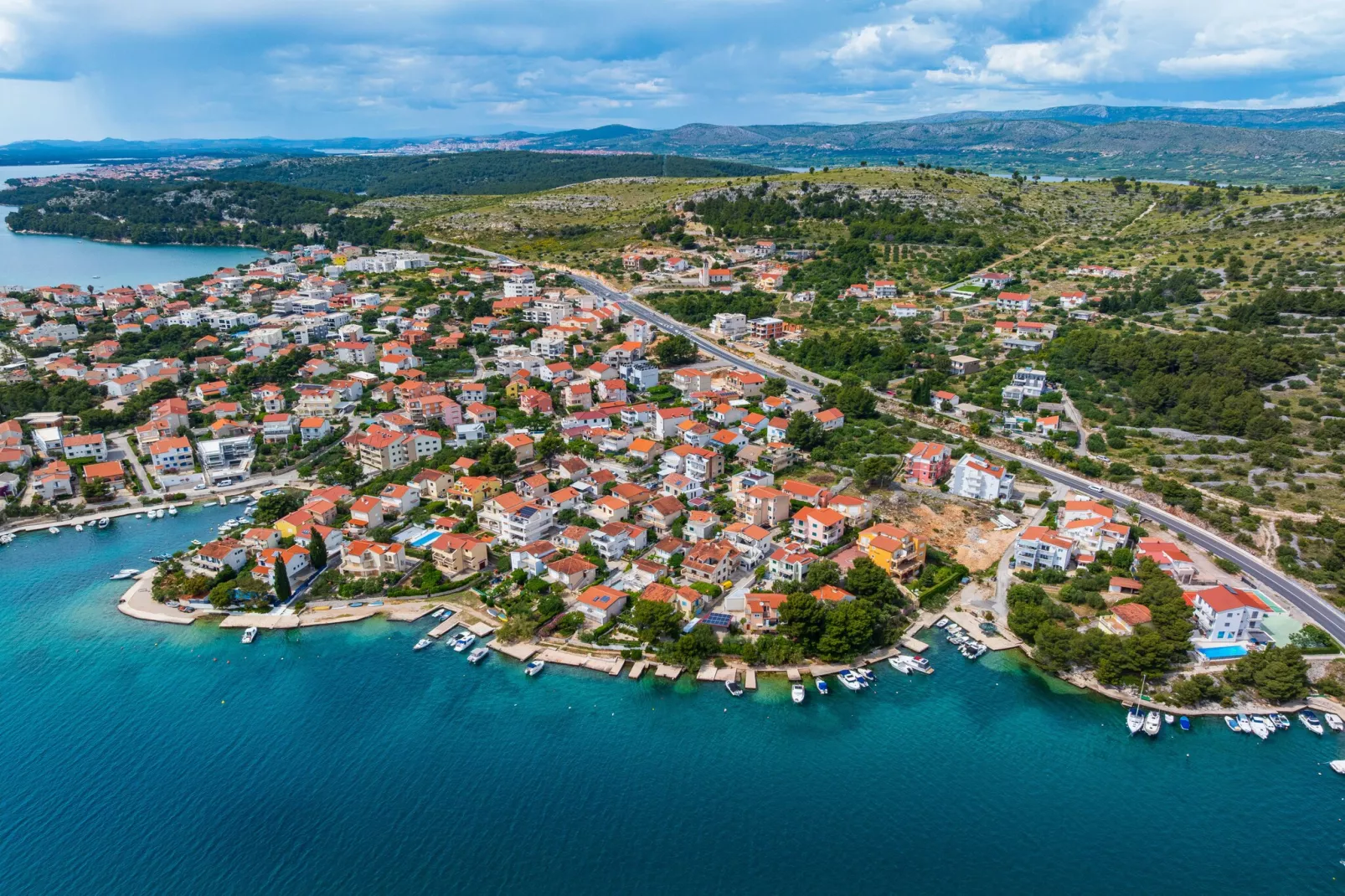 Sea view penthouse Nikita-Gebieden zomer 5km