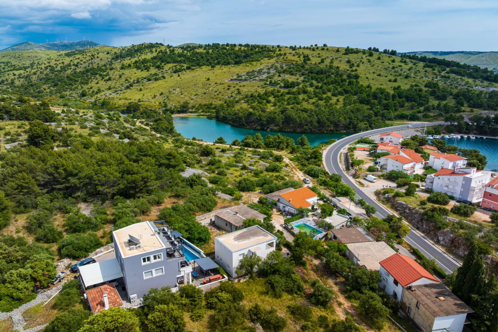 Apartment Nikita with private pool-Gebieden zomer 5km