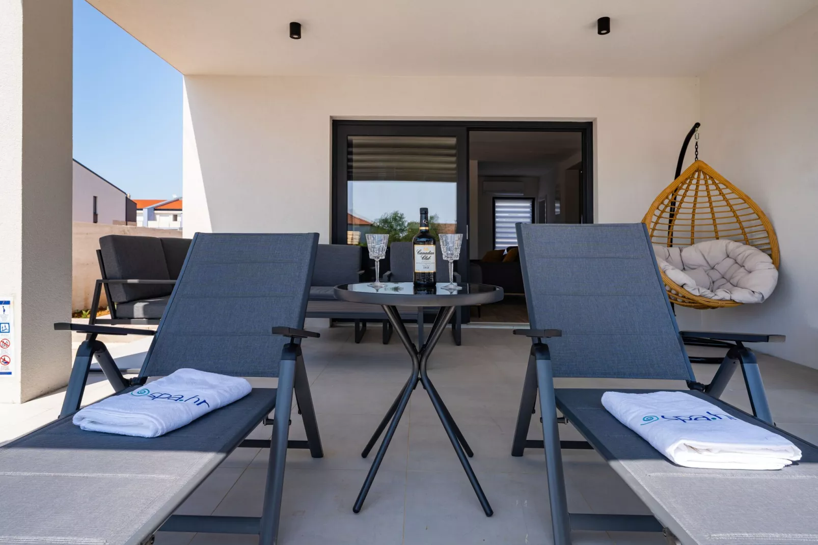 Villa Fine Touch-Terrasbalkon