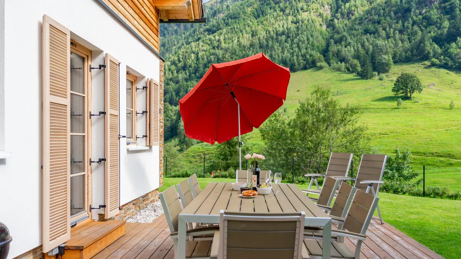 Sperlingnest-Terrasbalkon