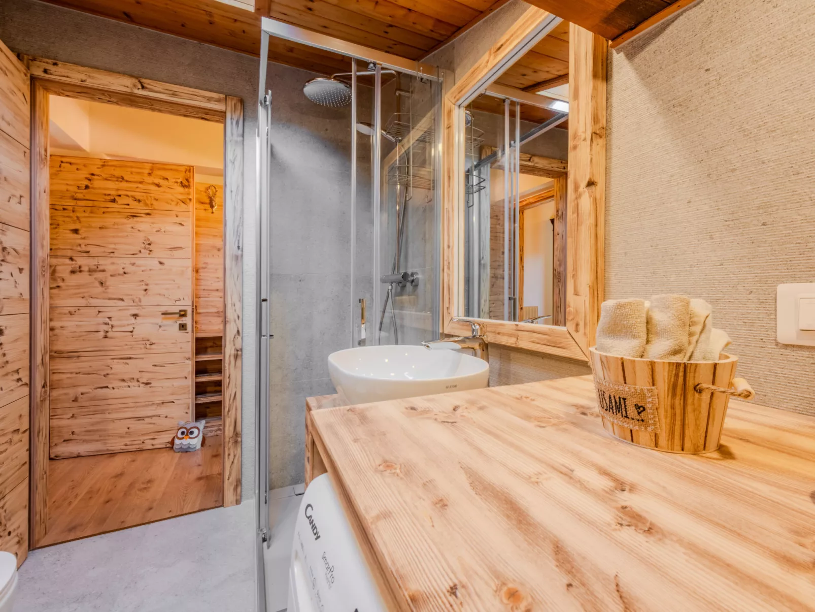 Mansarda in Legno San Rocco-Binnen