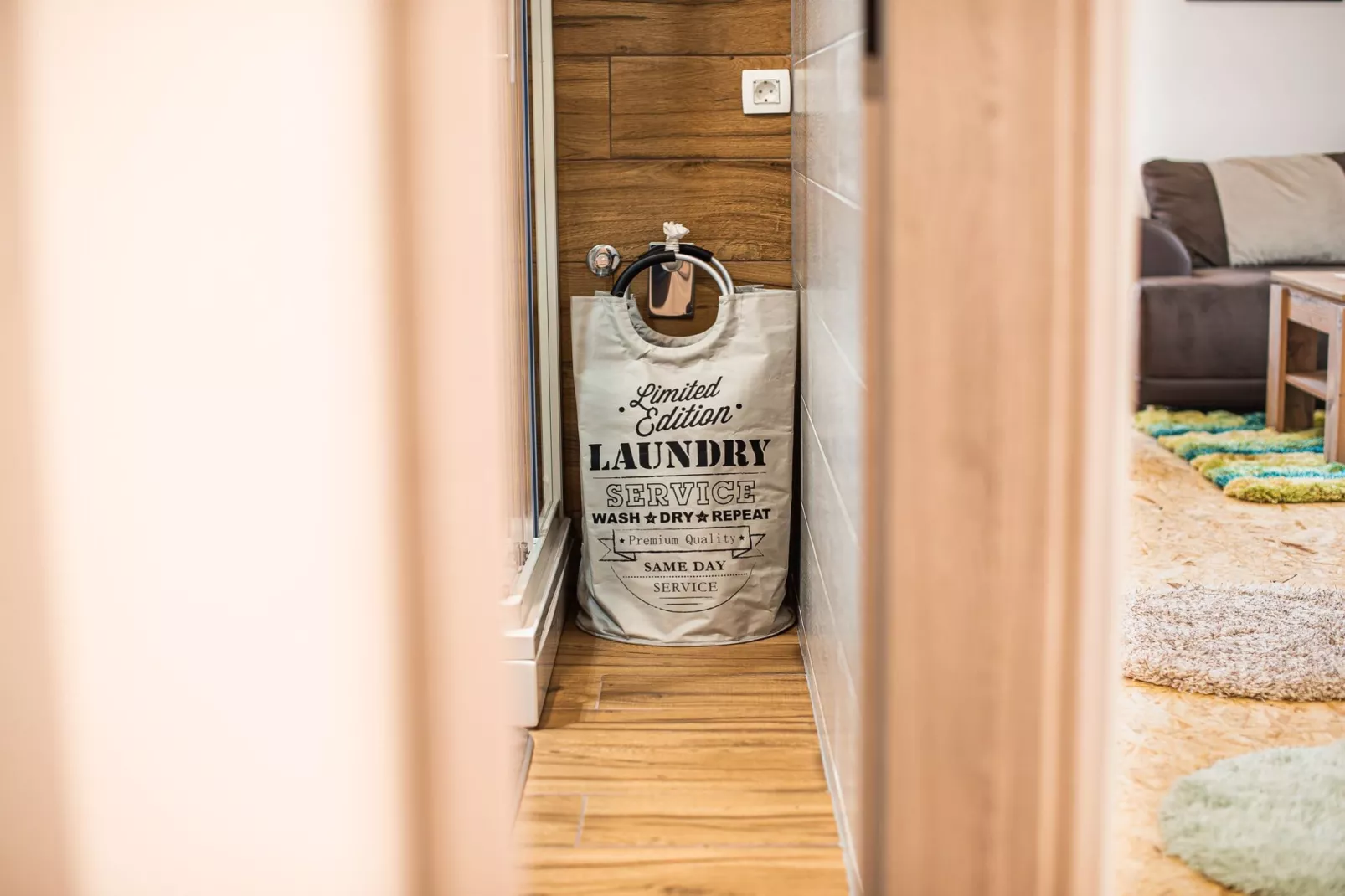 City Modern and Vibrant Apartments Ljubljana - Standard One Bedroom Apartment (owner A3)-Badkamer