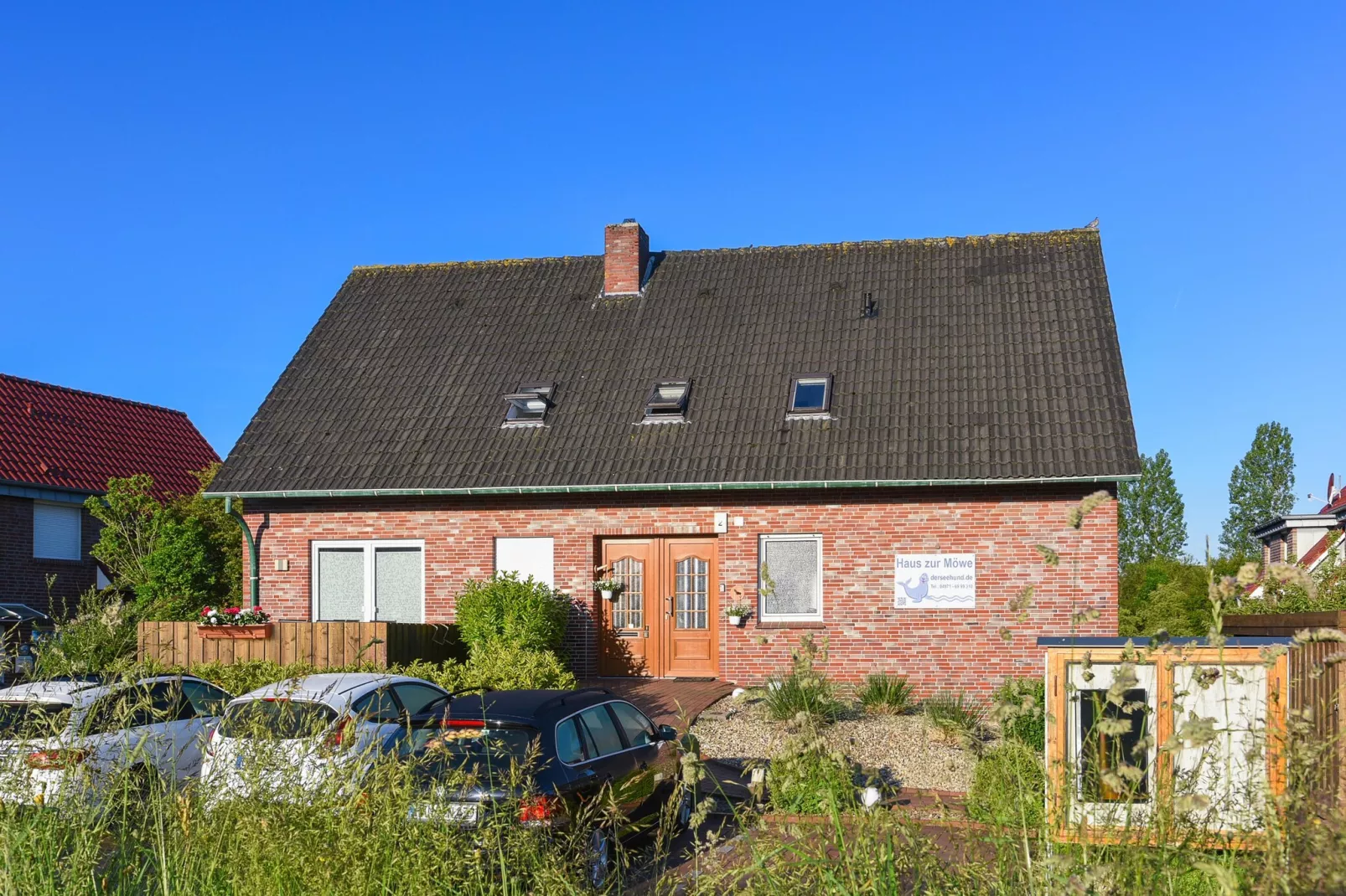 Haus zur Möwe 2 - Buitenkant zomer