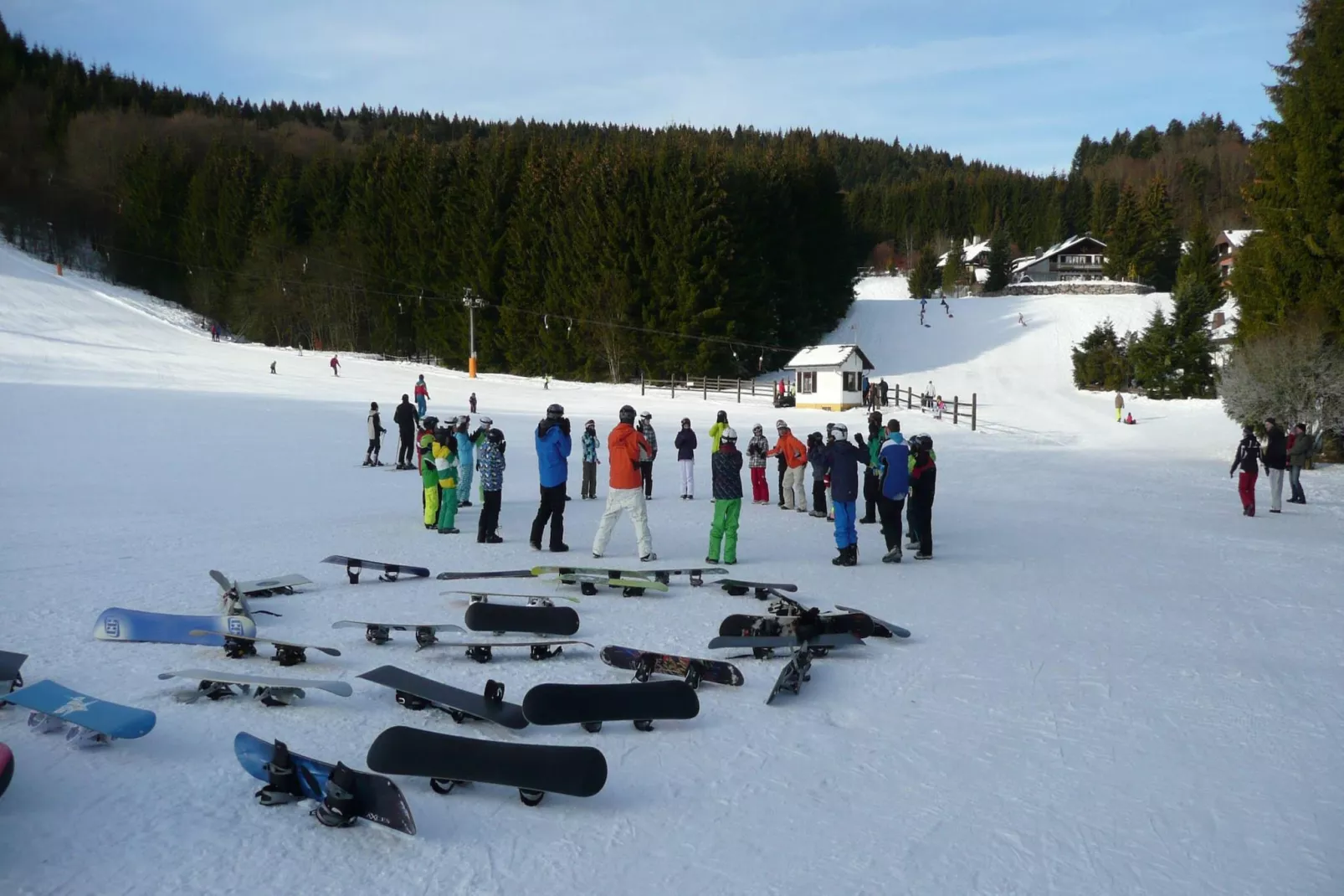 Ferienwohnung Herrischried an der Skipiste-Gebied winter 1km