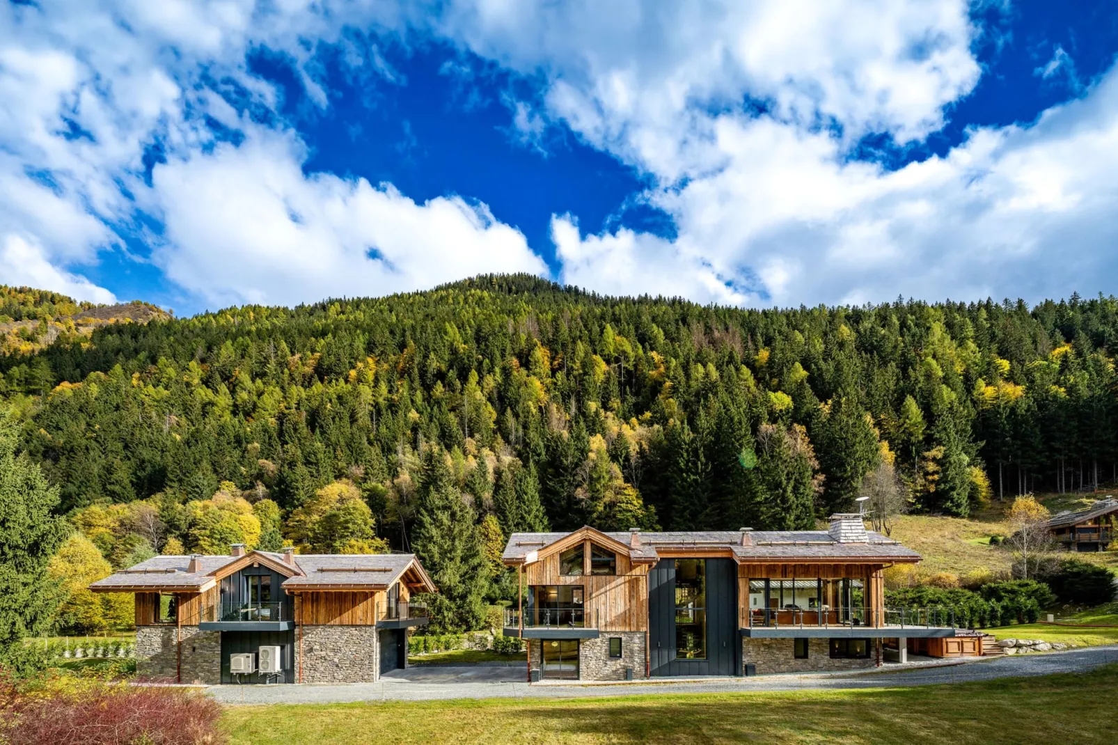 Cotes du Lavancher-Gebieden zomer 1km
