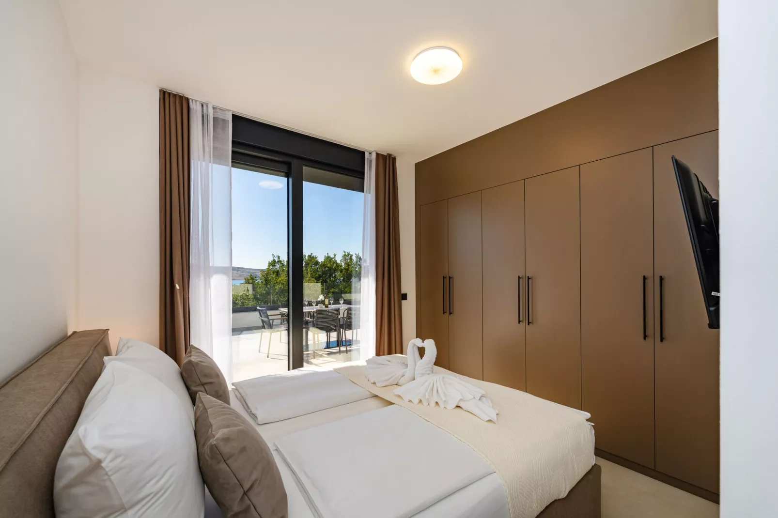 Sea view Villa Senti-Slaapkamer