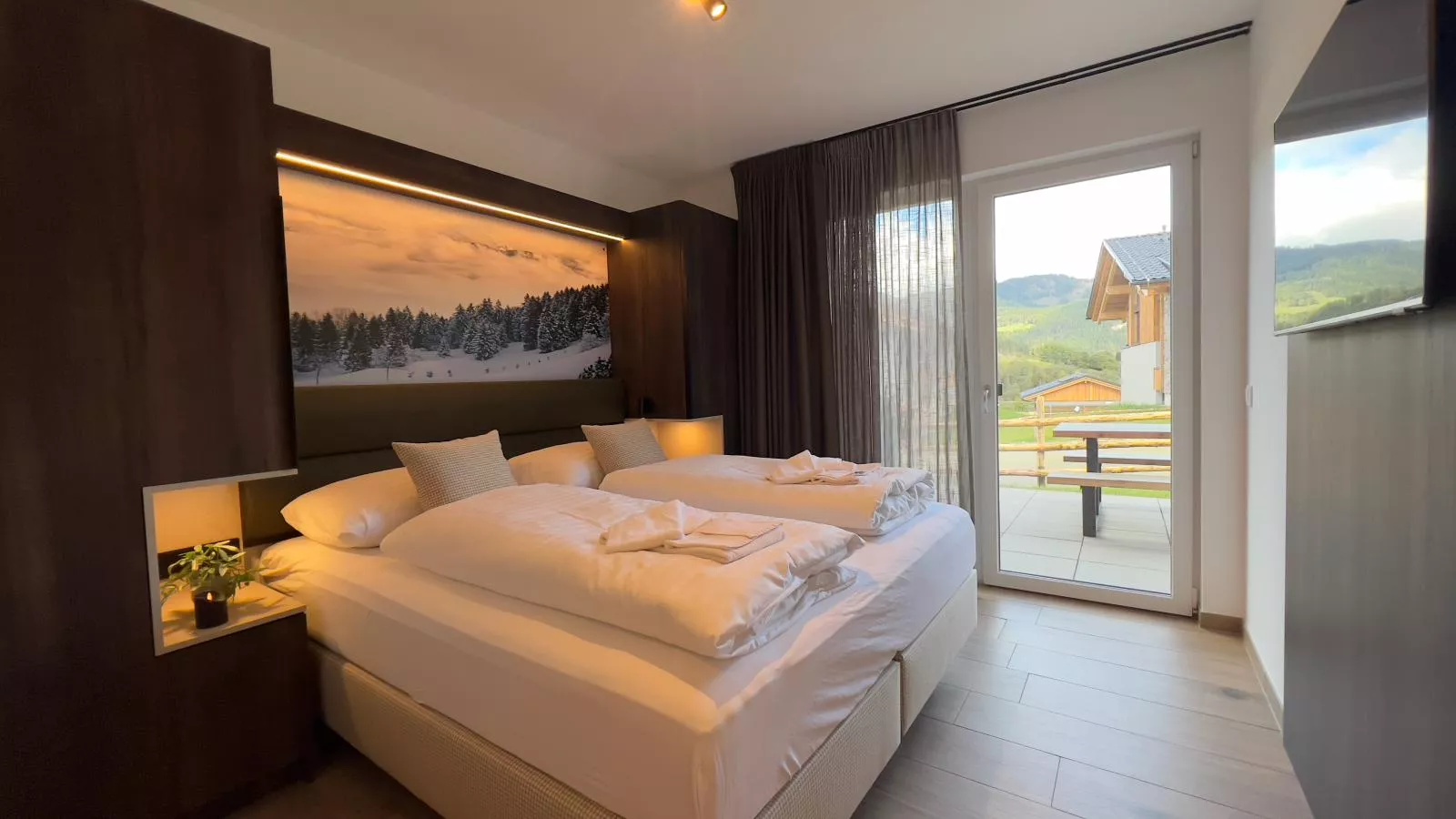 Gipfelglück-Slaapkamer