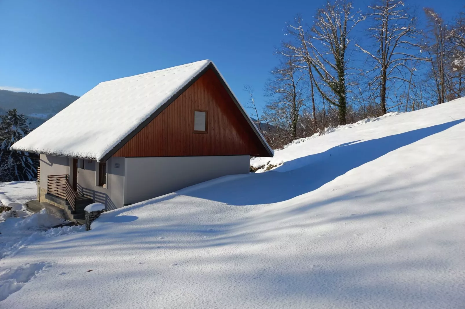 Holiday Home Slap with Sauna and BBQ - Two Bedroom Holiday Home-Buitenlucht