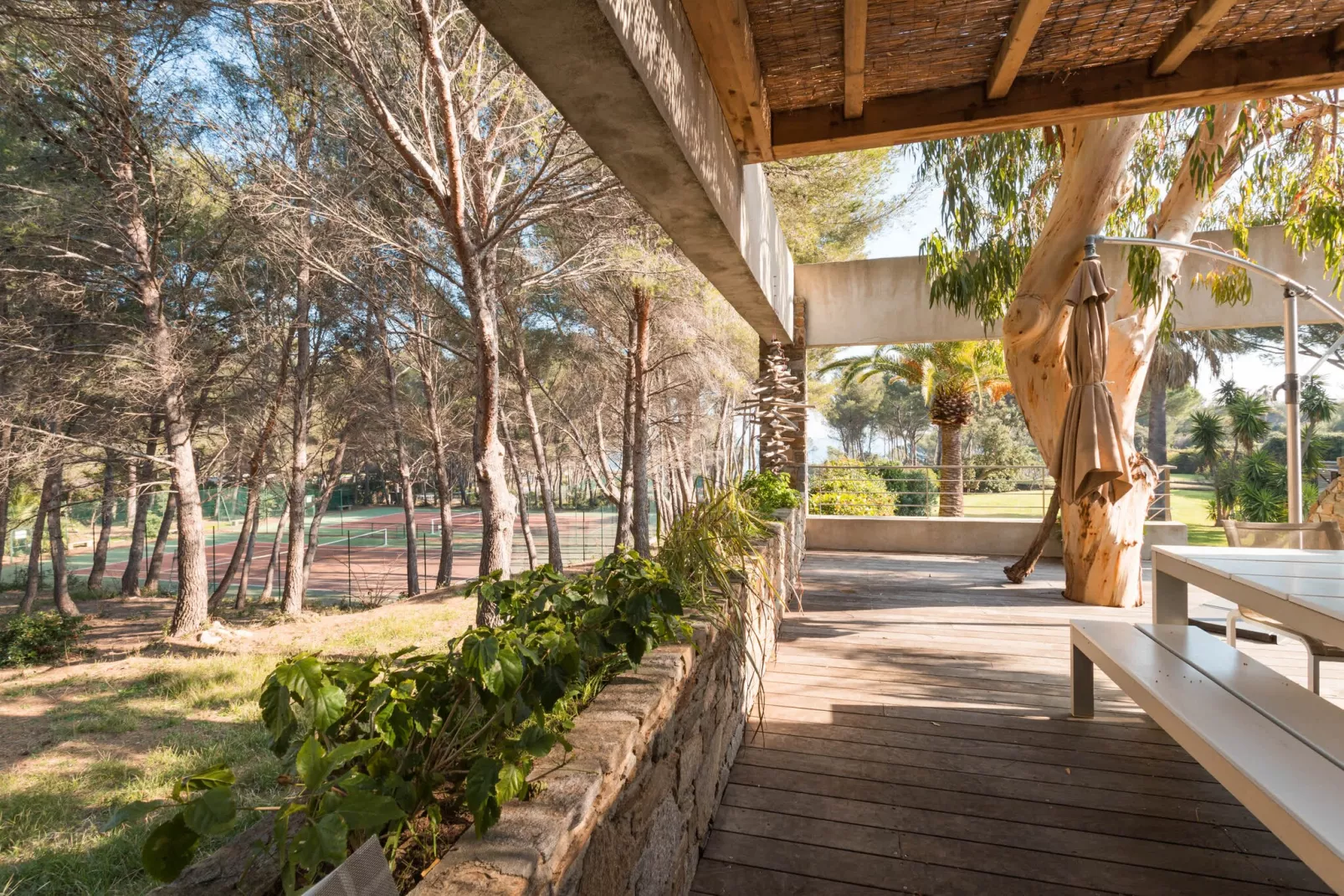 Villa Ephelele-Terrasbalkon