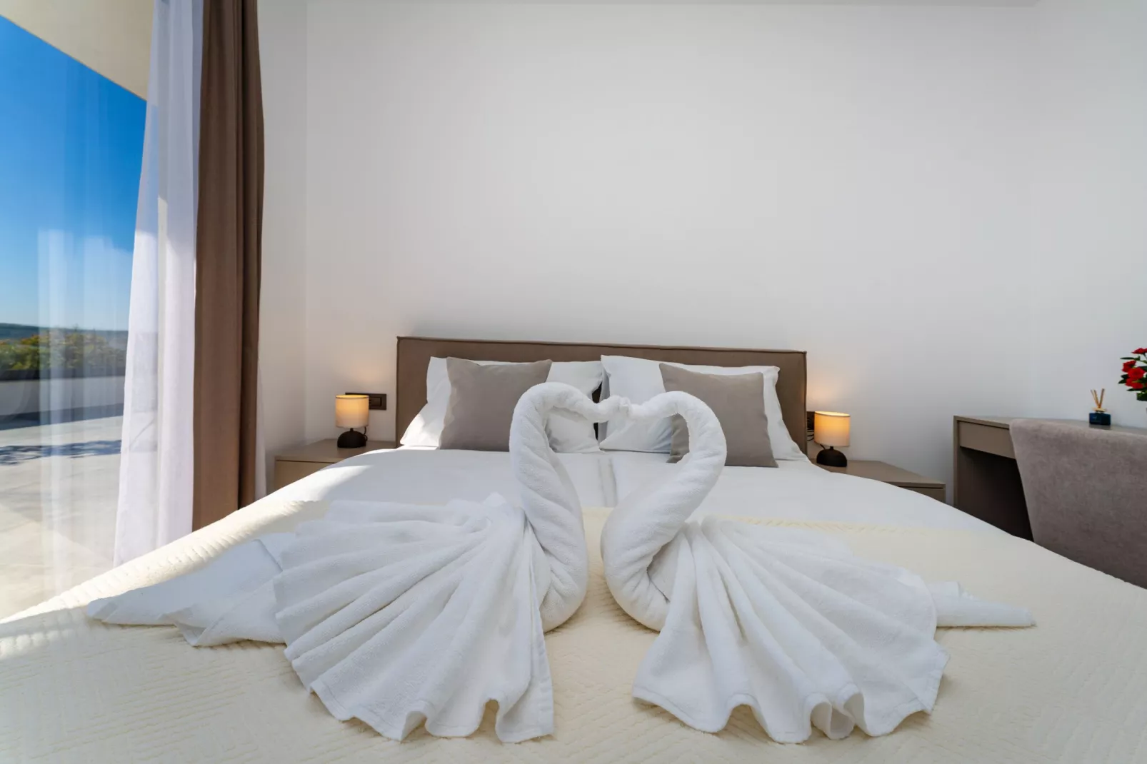 Sea view Villa Senti-Slaapkamer