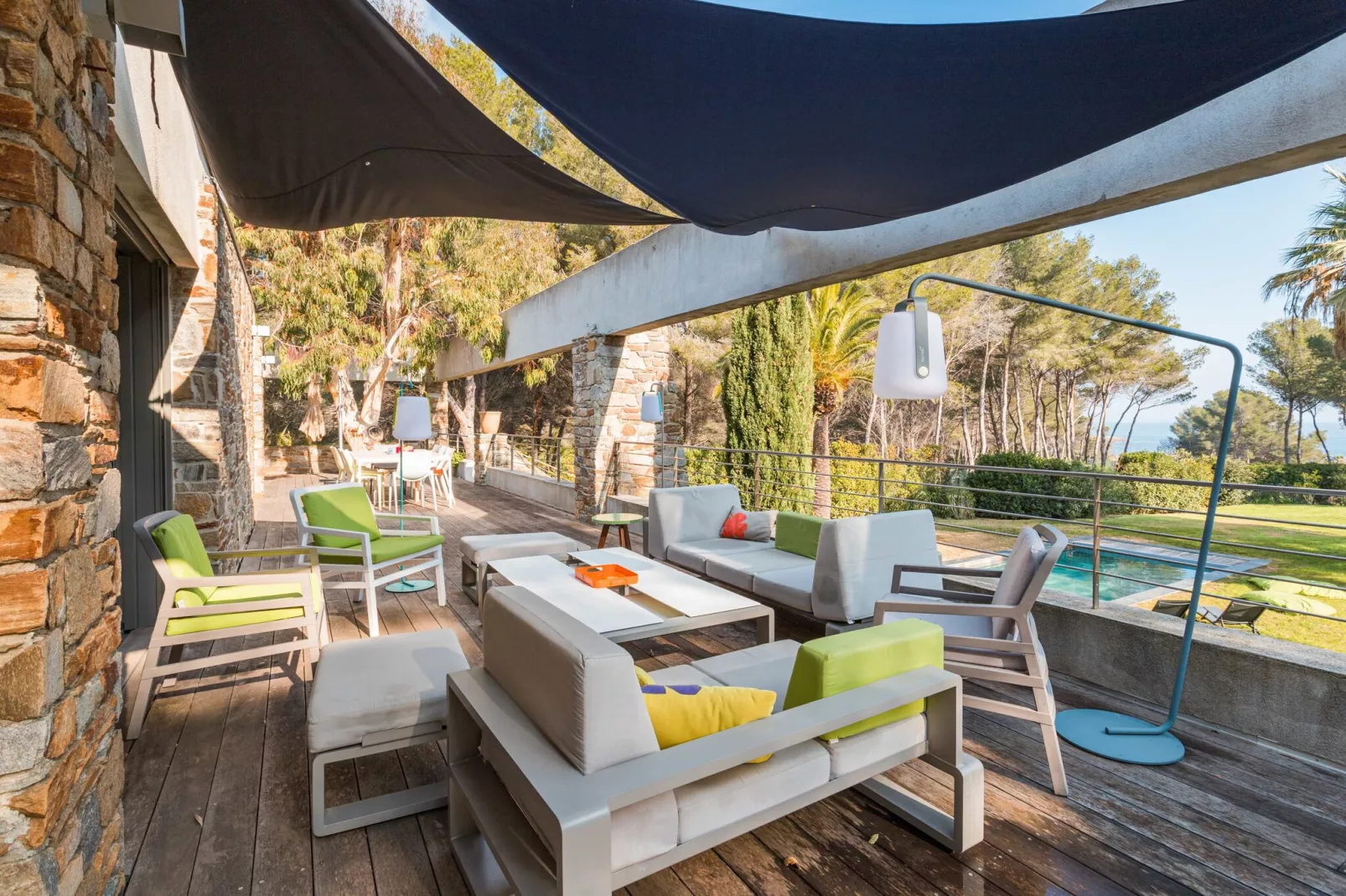 Villa Ephelele-Terrasbalkon