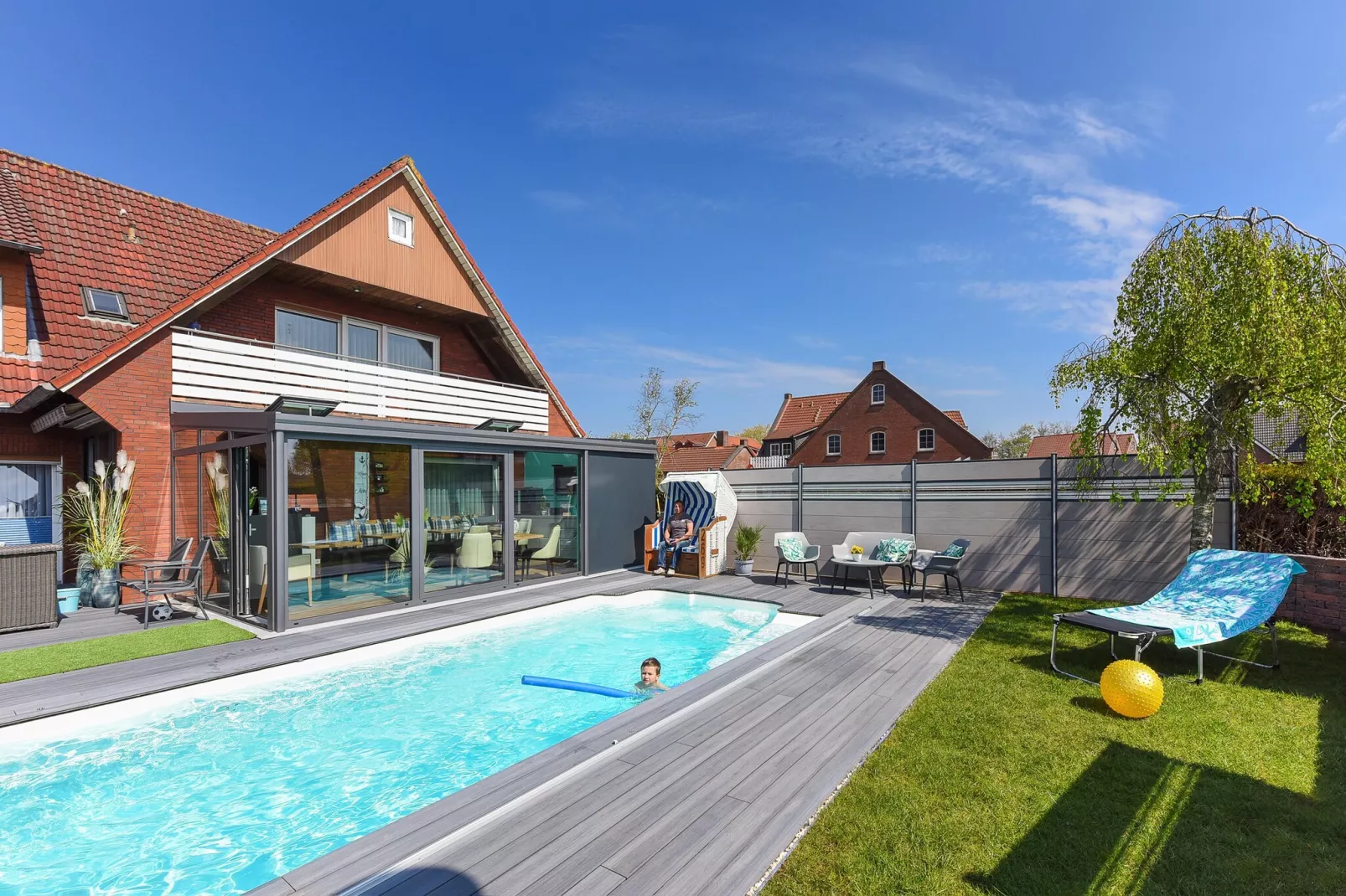 Haus zum Seehund 2 - Zwembad