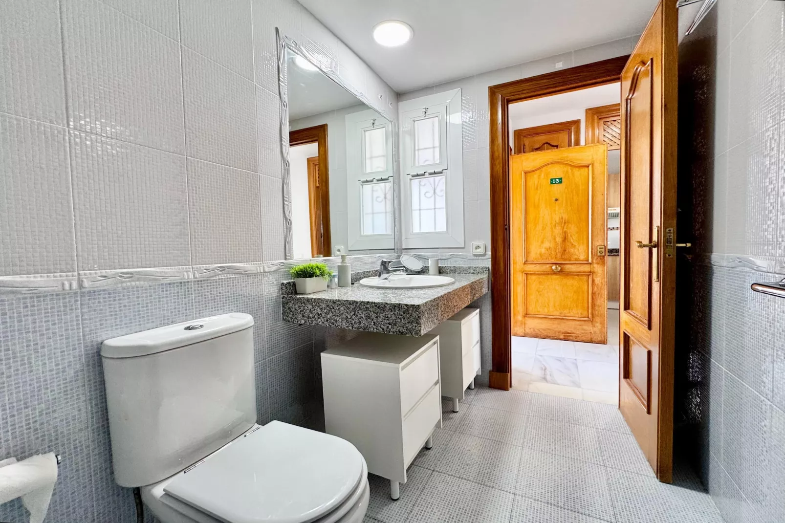 Alojamiento turístico Golf Center 13-Badkamer