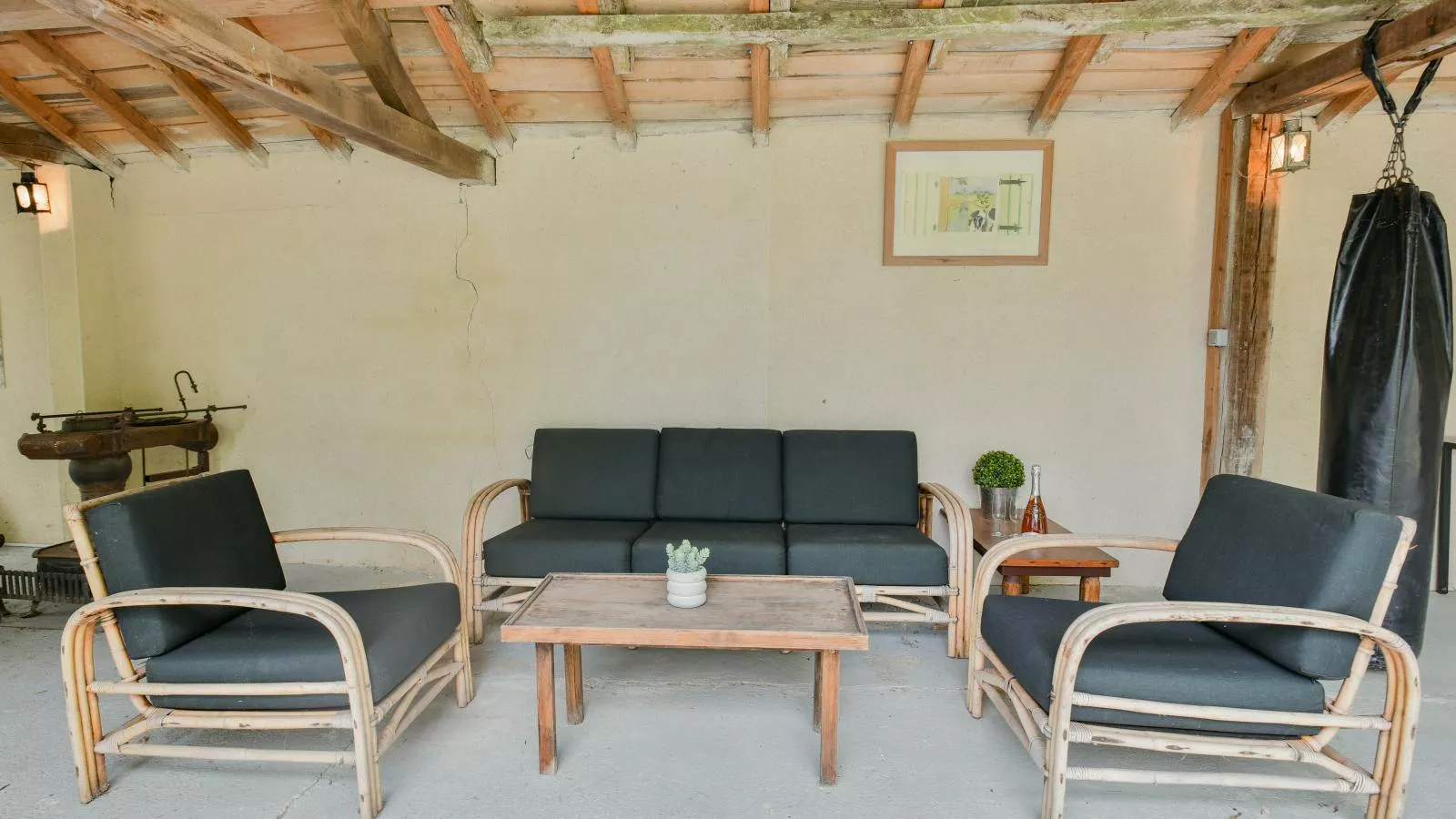 Maswari en Drapeau-Terrasbalkon