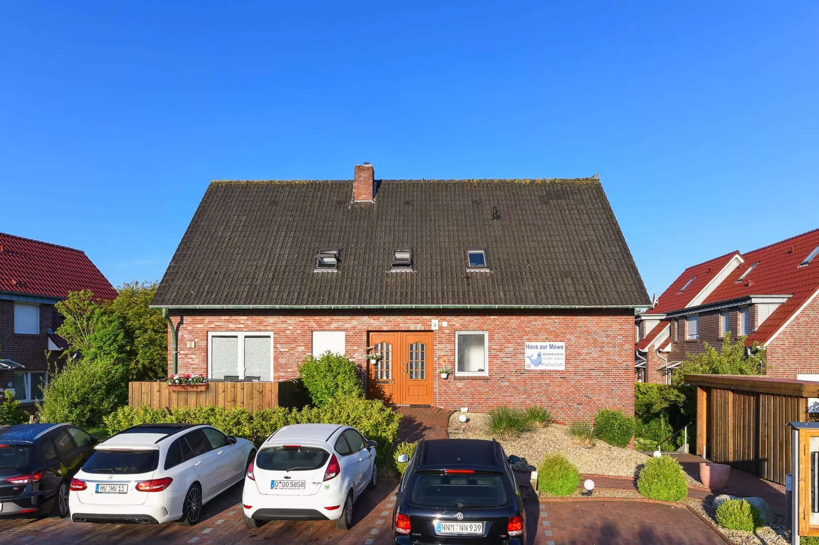 Haus zur Möwe 2 - Buitenkant zomer