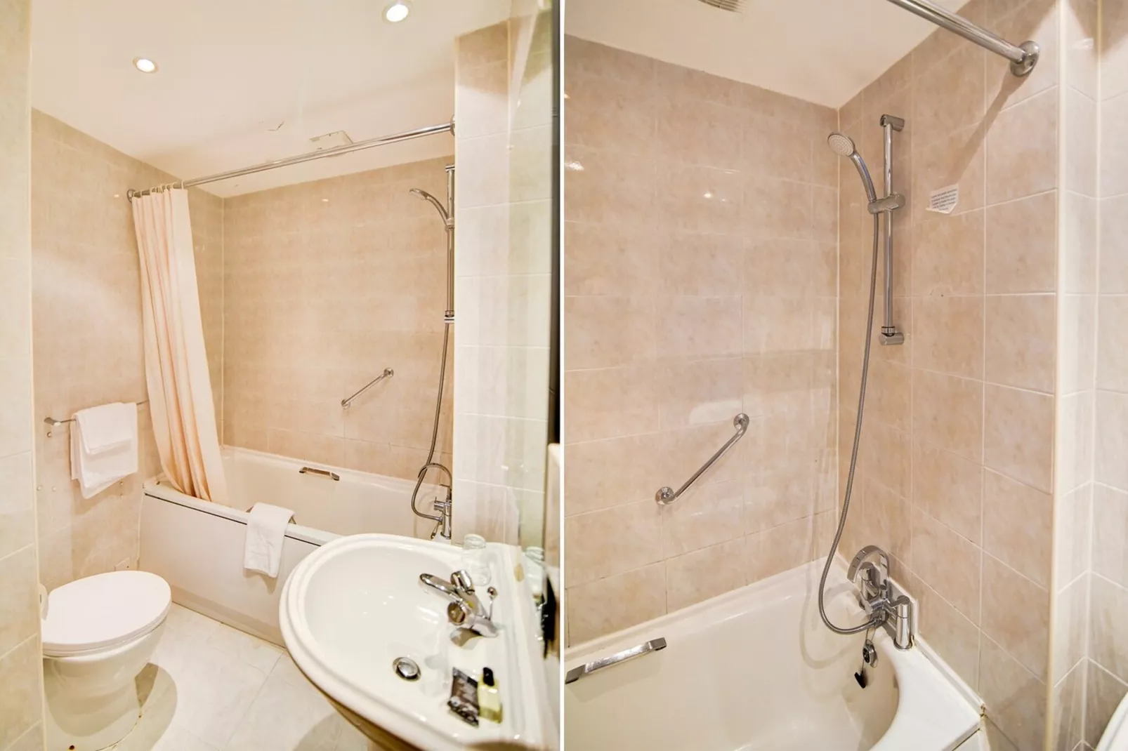 Standard Twin Room-Badkamer