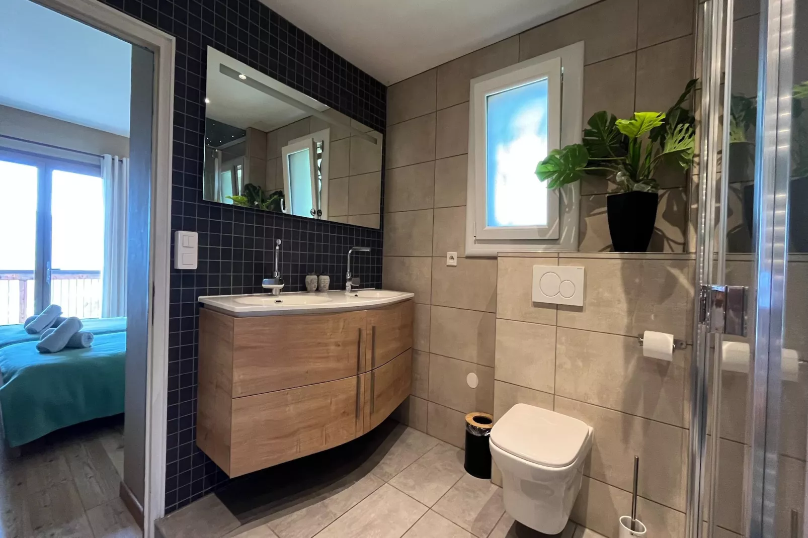 Villa Les Chemins Croisés-Badkamer