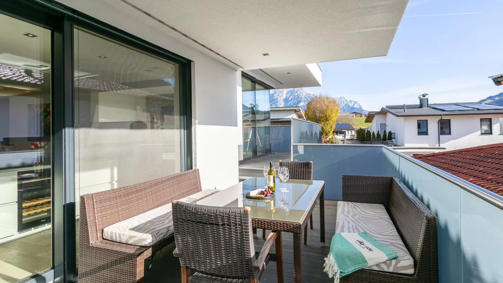 Alpin Chalet ARTE-Terrasbalkon