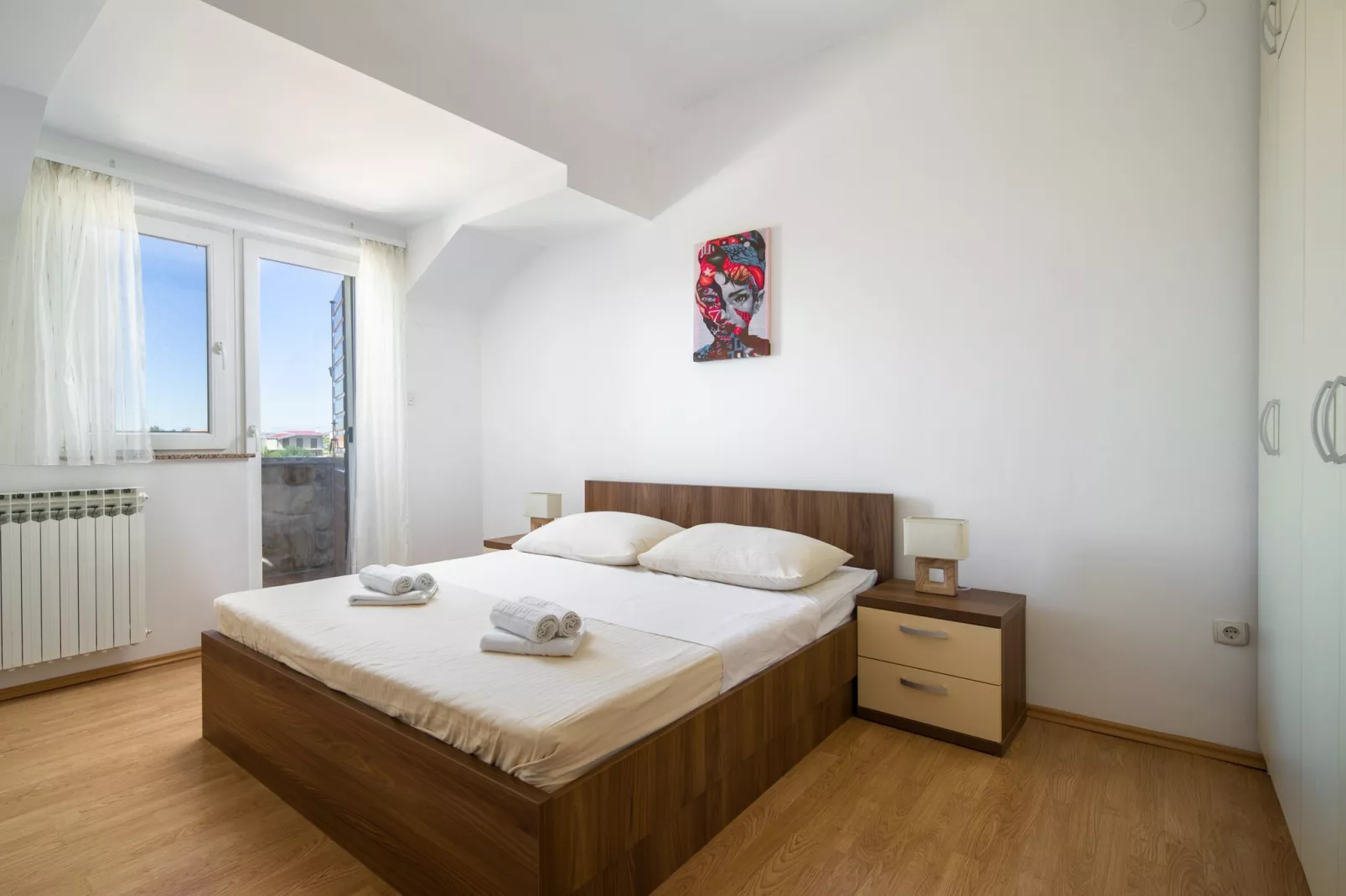 Villa Olea with private heated pool-Slaapkamer