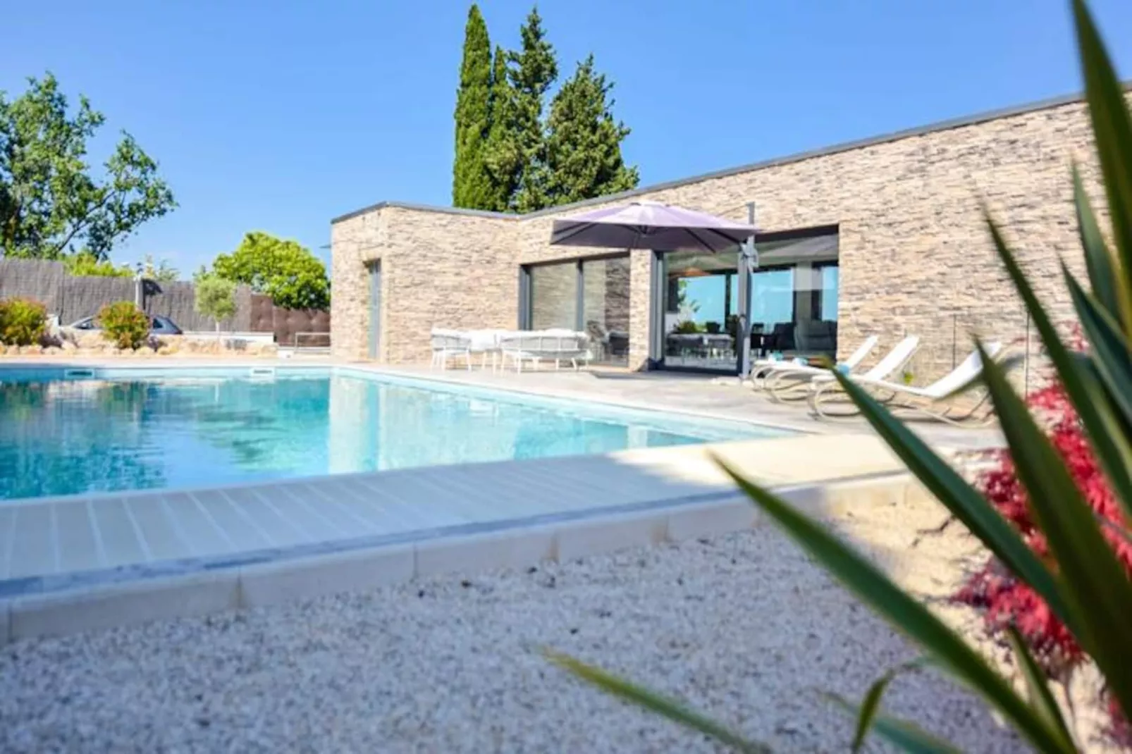 Résidence Villa D&rsquo;architecte Avec Piscine Chauff&eacute;e Pour 10 !-Niet-getagd