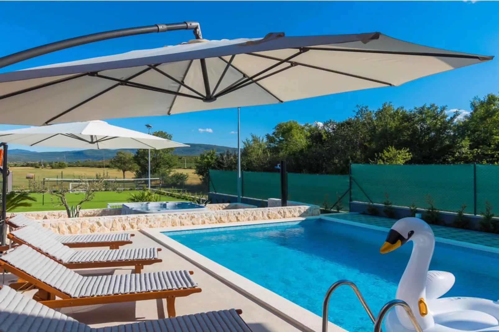 Villa Tomić Drniš - Siverić-Zwembad