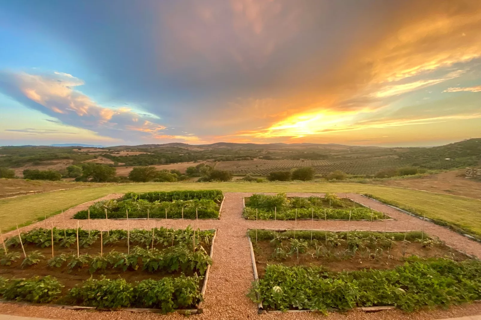 Maniero in Maremma-Gebieden zomer 5km