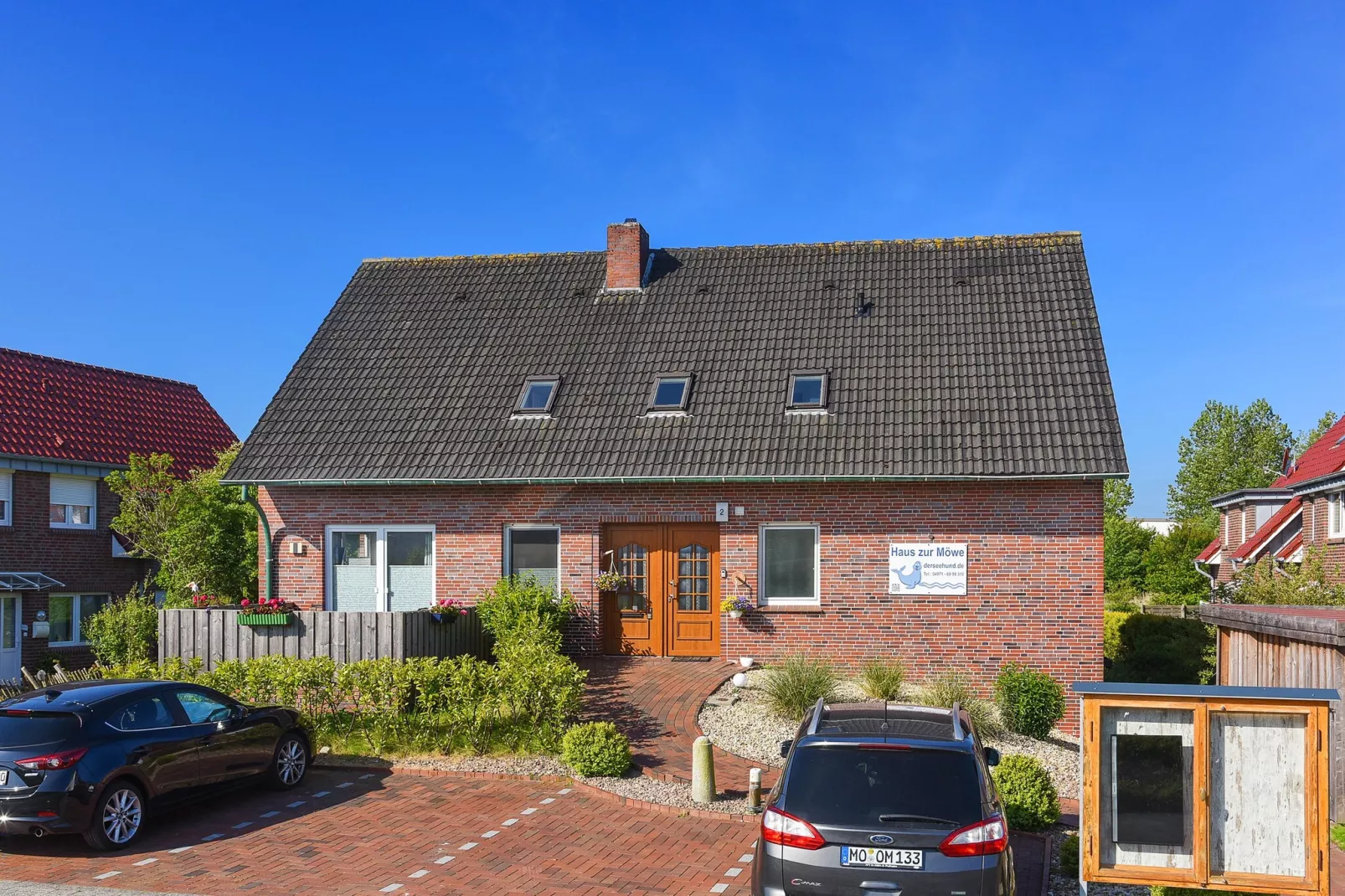 Haus zur Möwe 2 - Buitenkant zomer