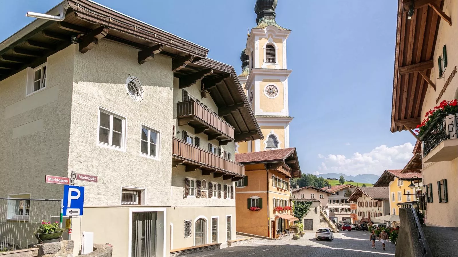 Hopfgarten Alpin Living Top 1 und 2-Gebieden zomer 1km