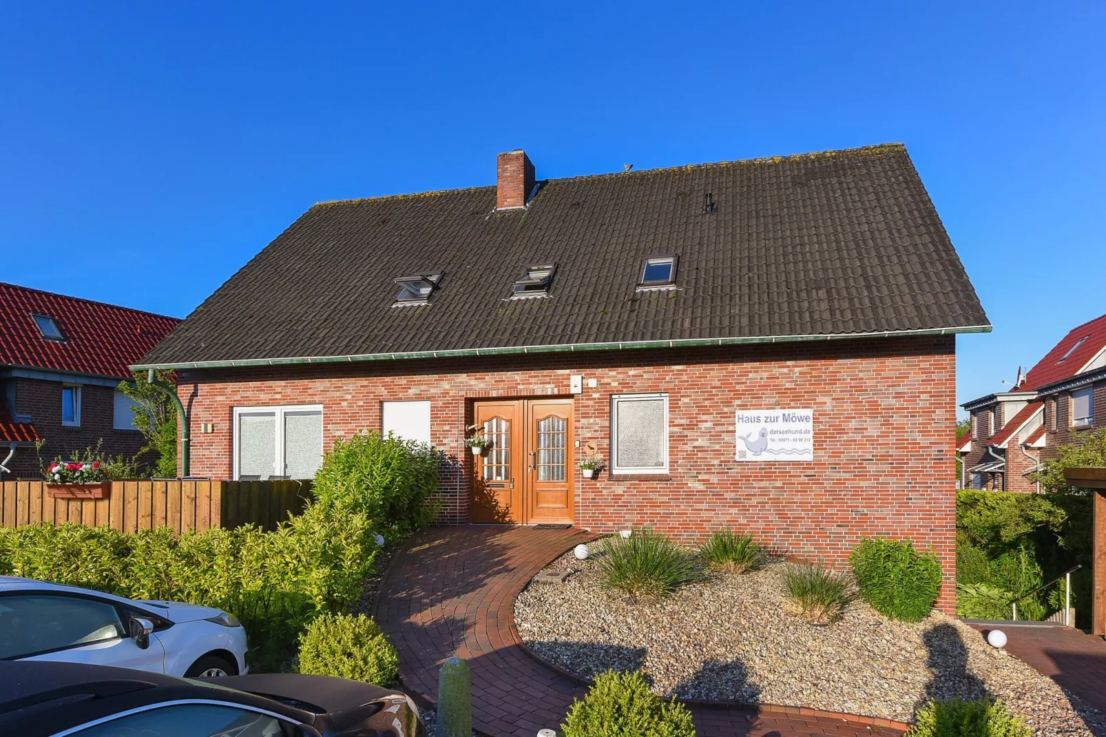 Haus zur Möwe 2 - Buitenkant zomer