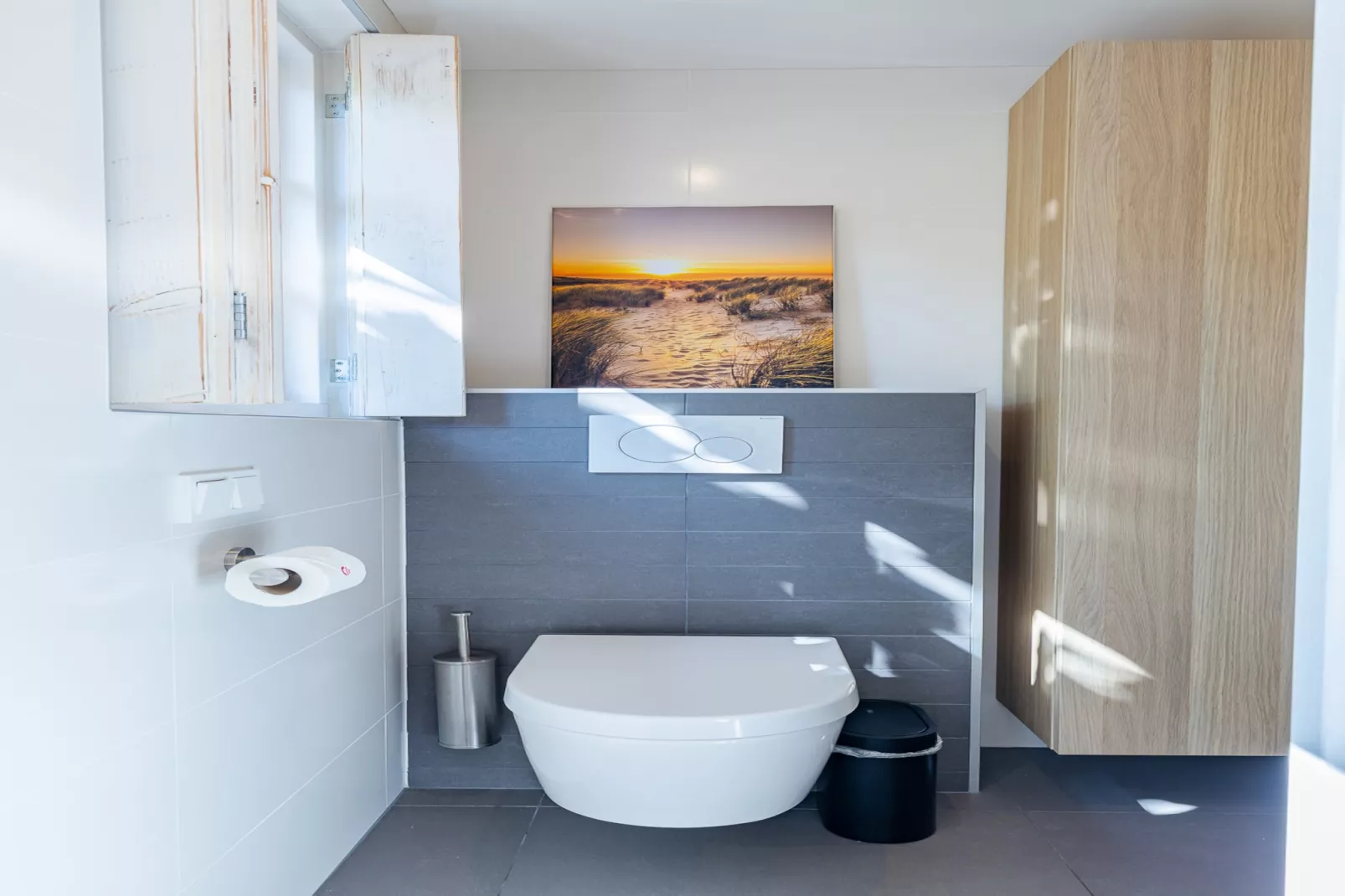 Lijsterhofstraat 13 - Knusse vakantiewoning nabij strand en centrum-Badkamer