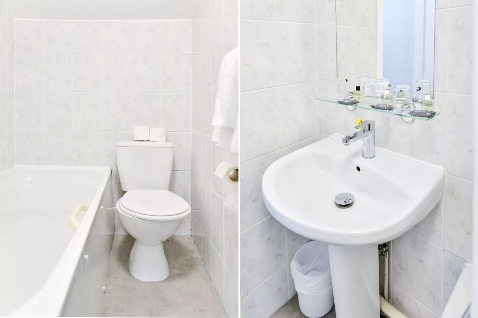 Standard Single Room-Badkamer