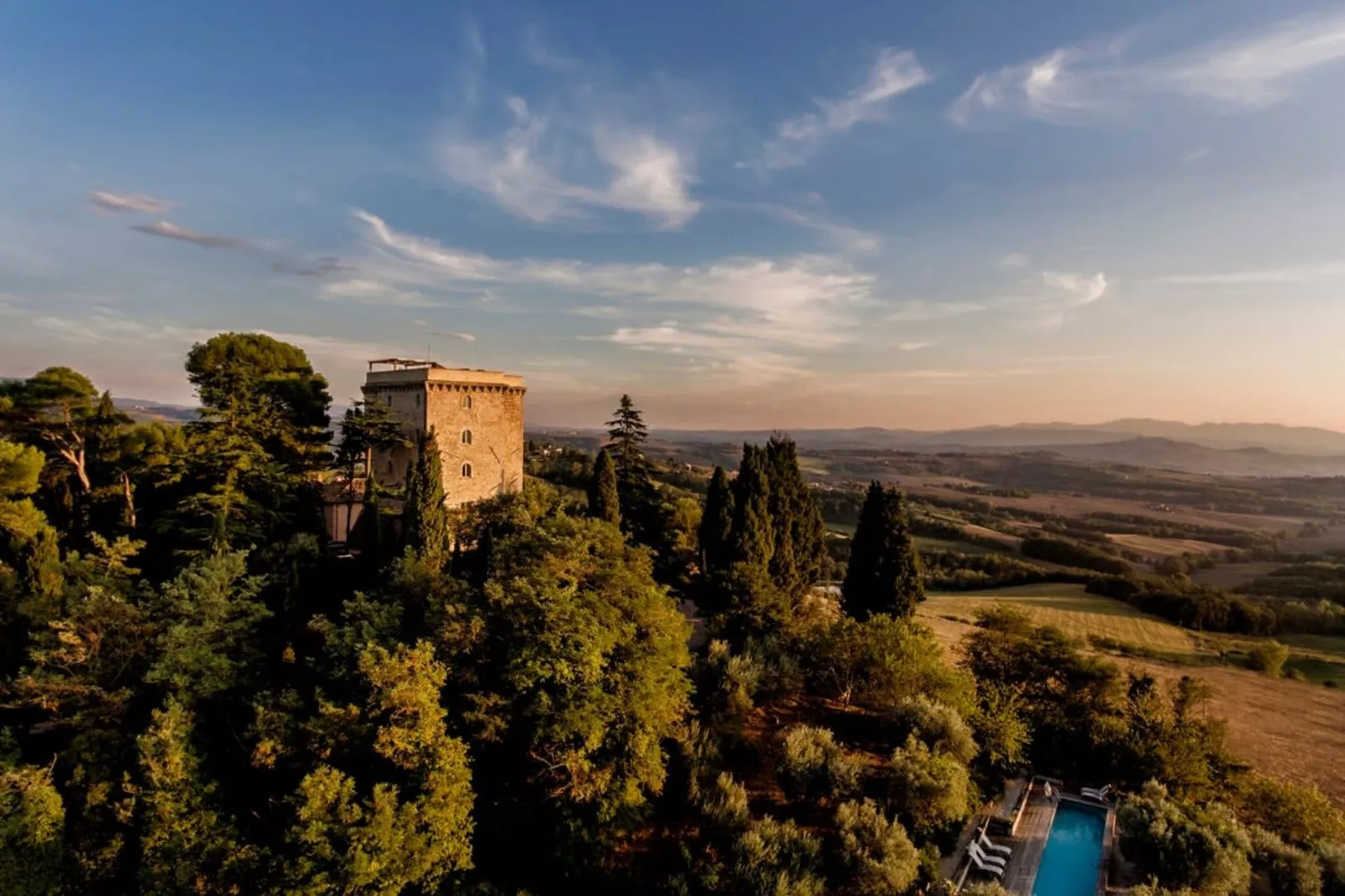Torre Fortunata-Gebieden zomer 5km