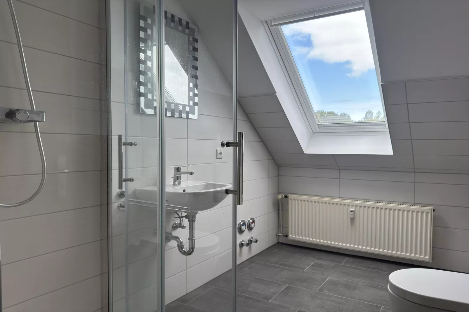 Gruppenunterkunft in Ballenstedt-Badkamer