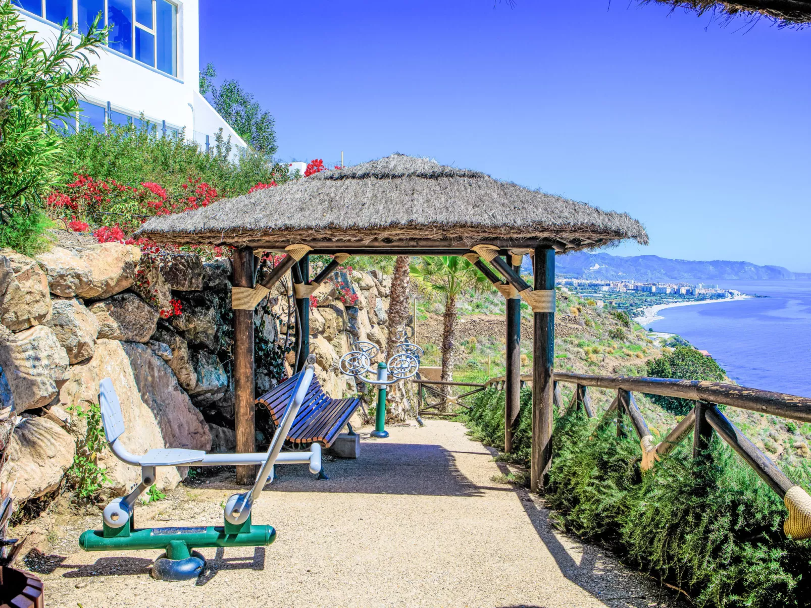 Ocean view sauna & Spa-Binnen