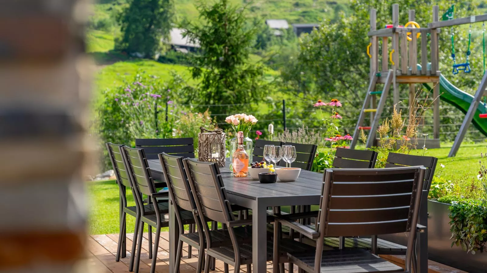 Auerhahn-Terrasbalkon