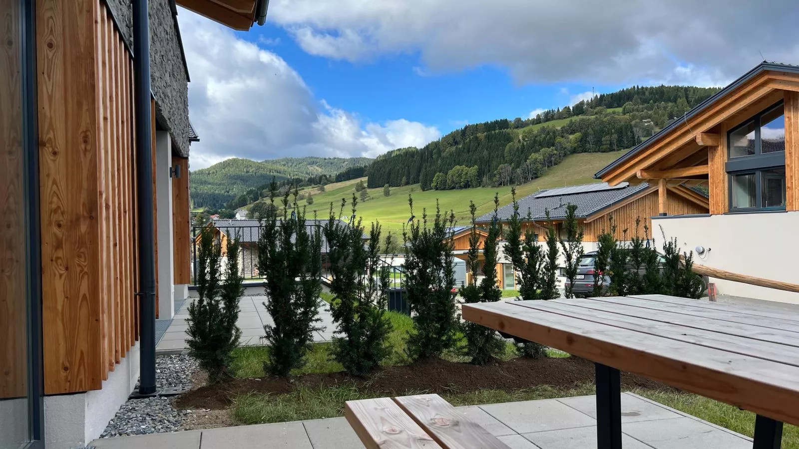 Gipfelglück-Terrasbalkon