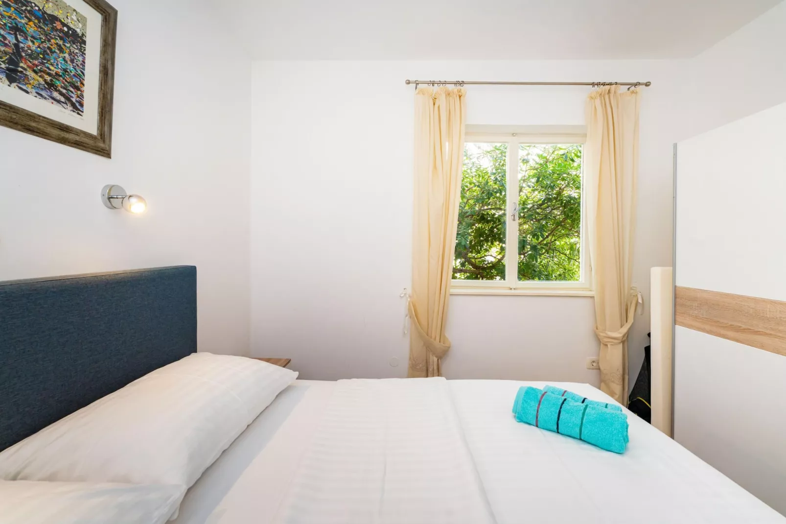 Vacation house Maslenica-Slaapkamer