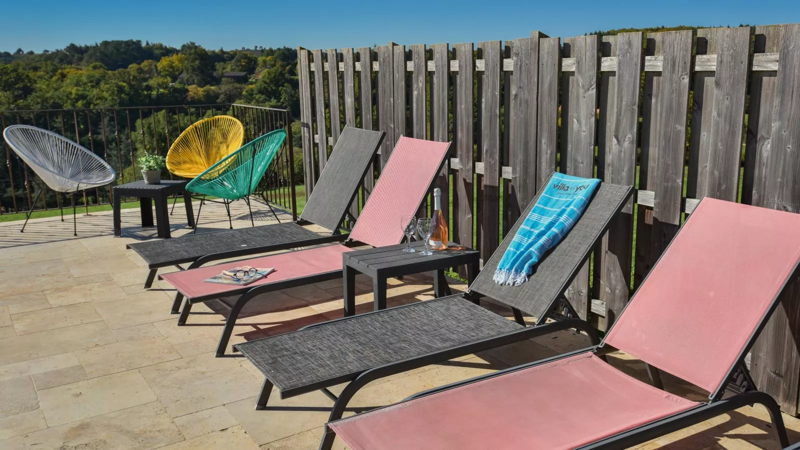 Gite Constantin-Terrasbalkon