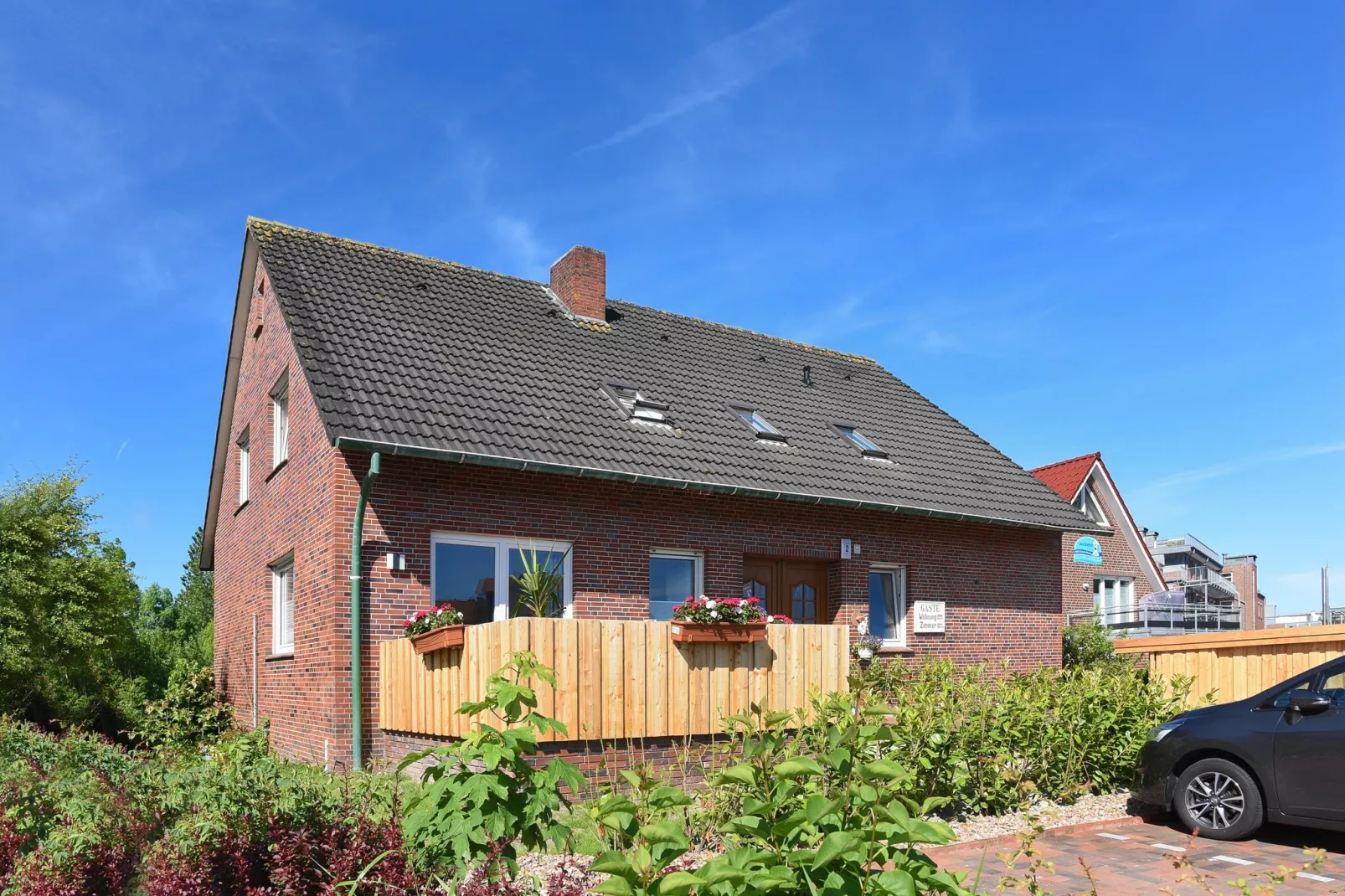 Haus zur Möwe 2 - Buitenkant zomer