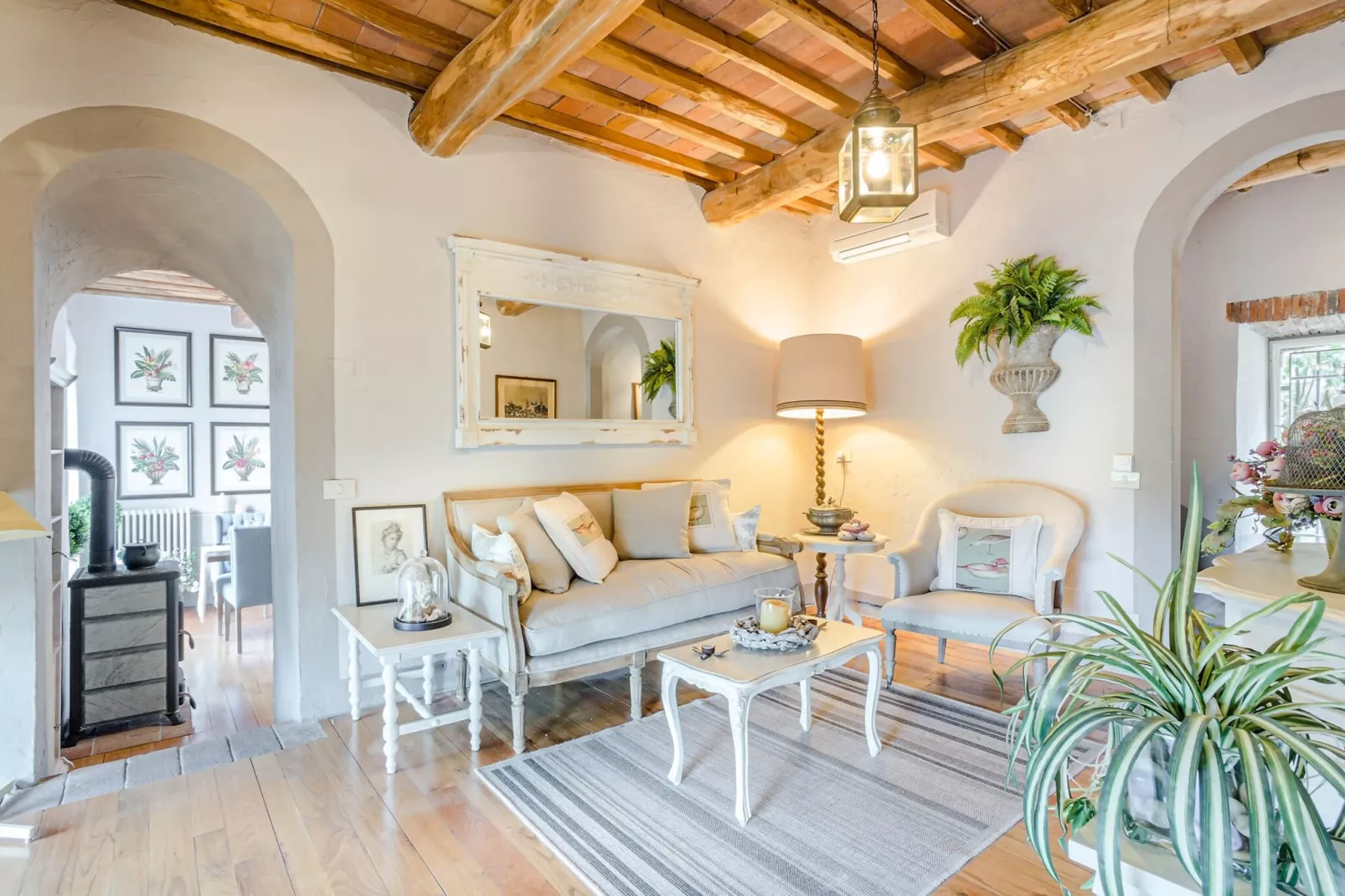 Villa Il Palagio-Woonkamer