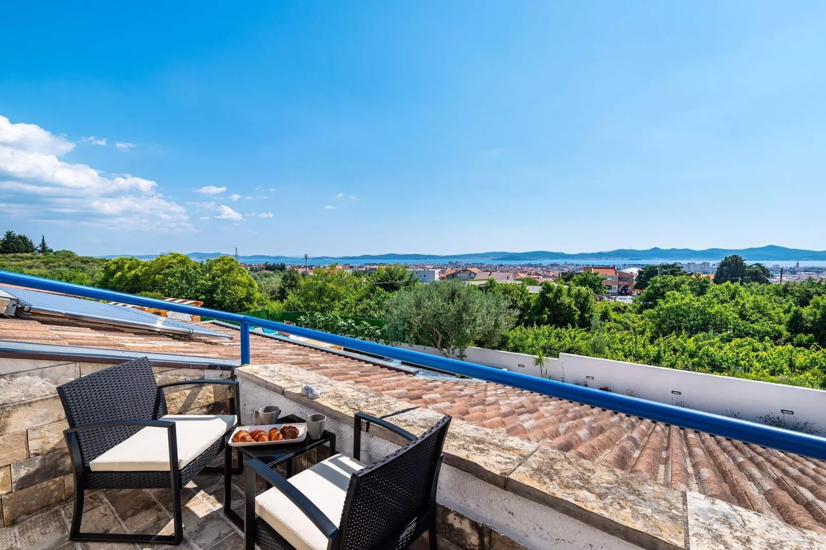 Sea view Villa Elia-Terrasbalkon