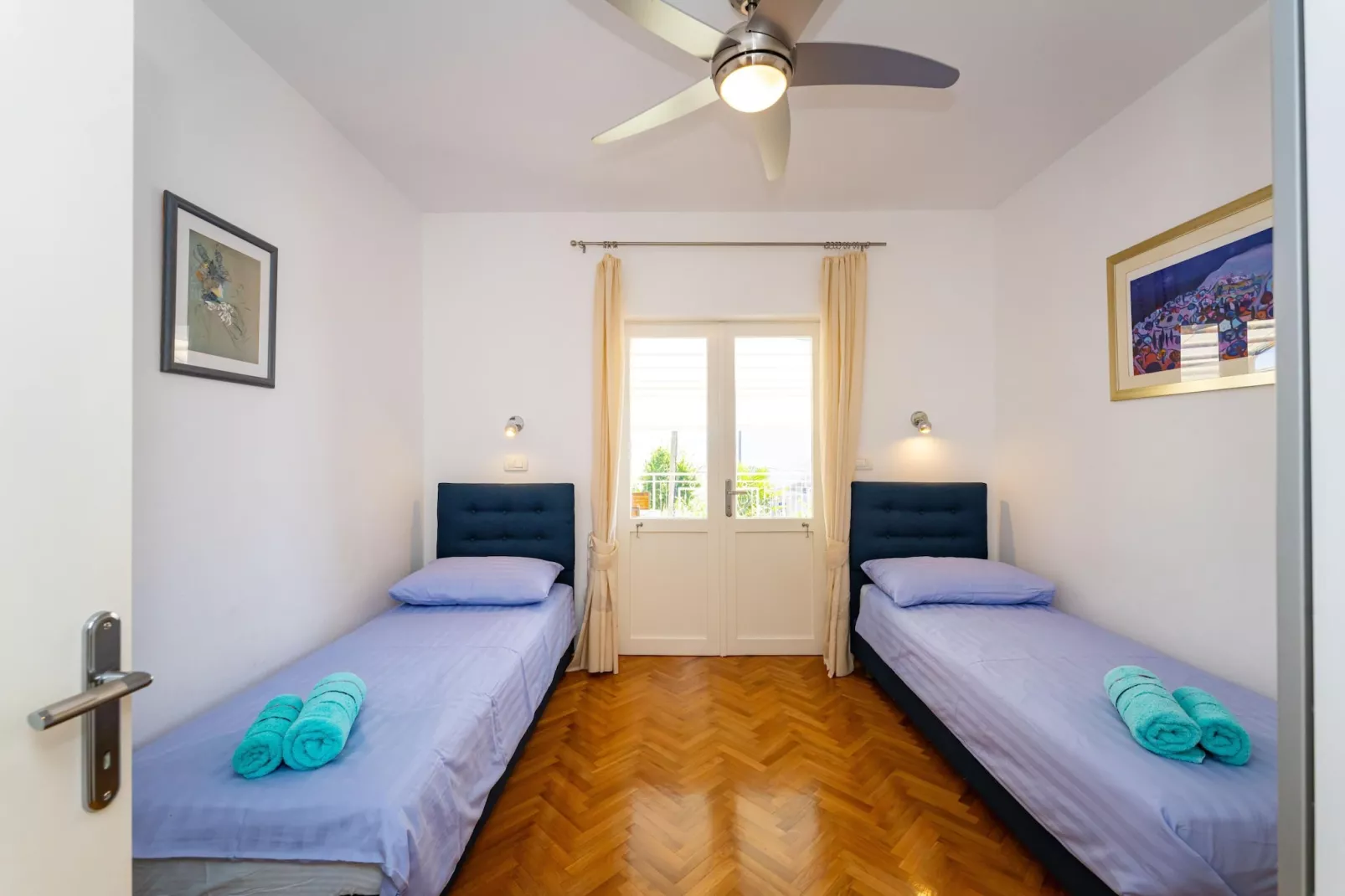 Vacation house Maslenica-Slaapkamer