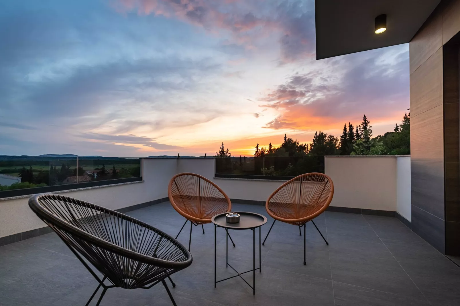 Luxury Villa Burra-Terrasbalkon