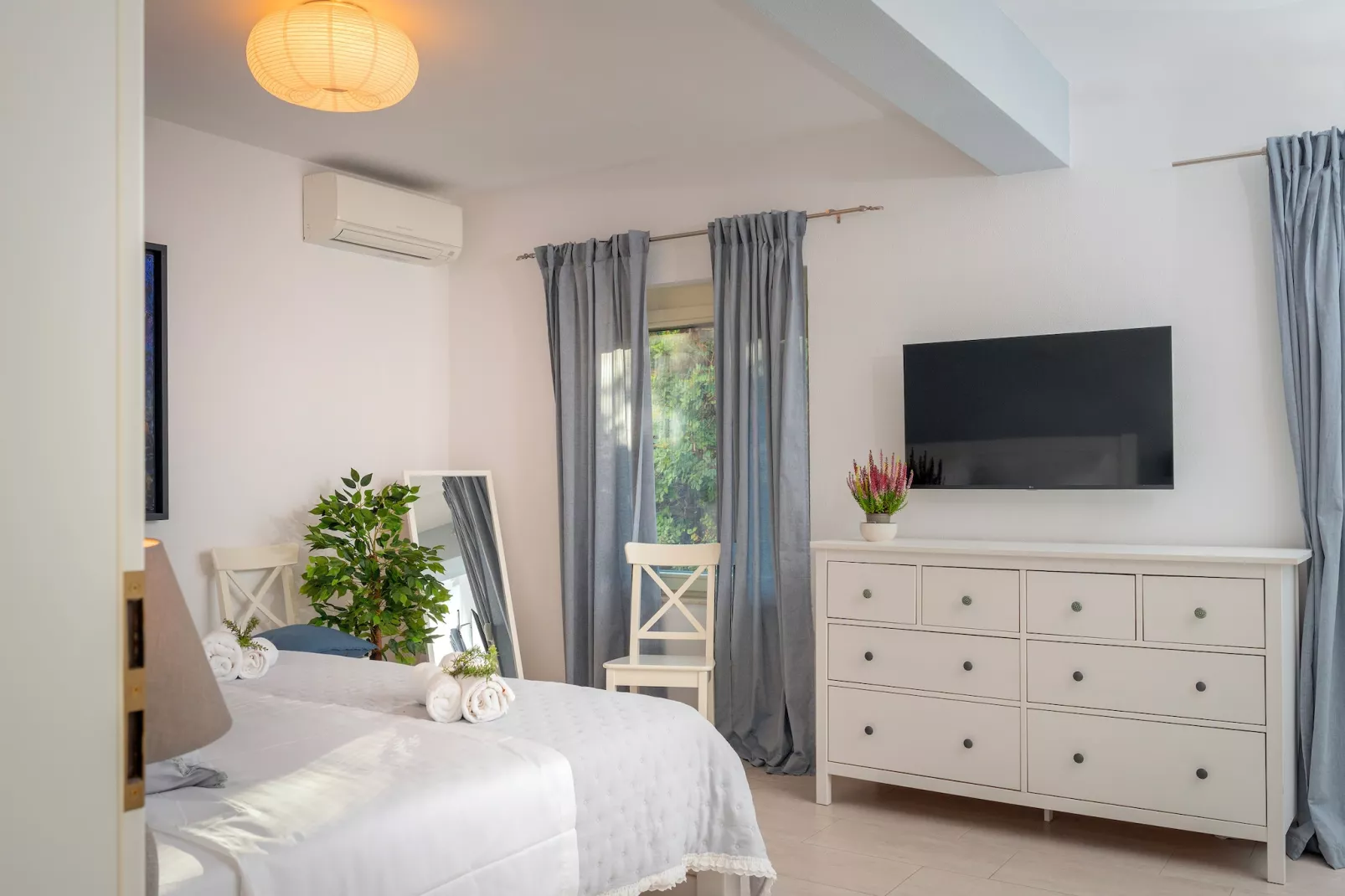 Sea view Villa Amaria-Slaapkamer