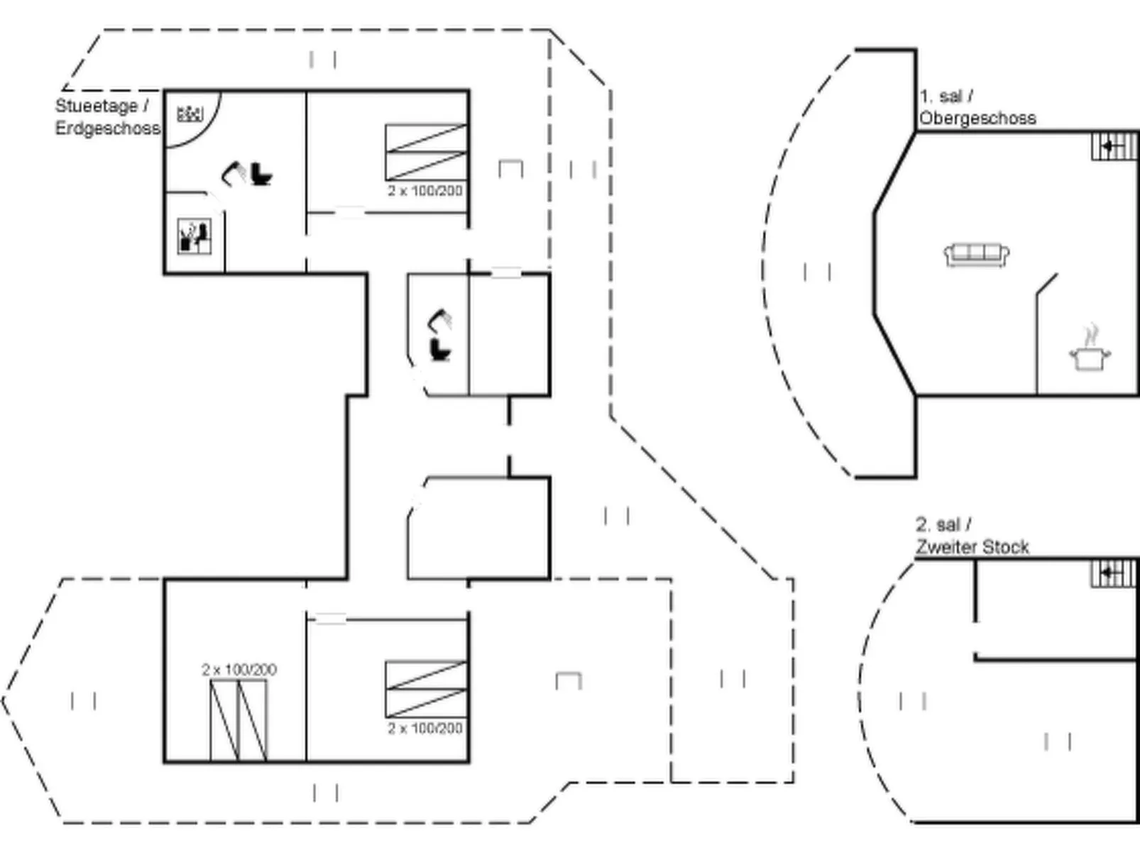 "Solvej" - 120m from the sea-Binnen