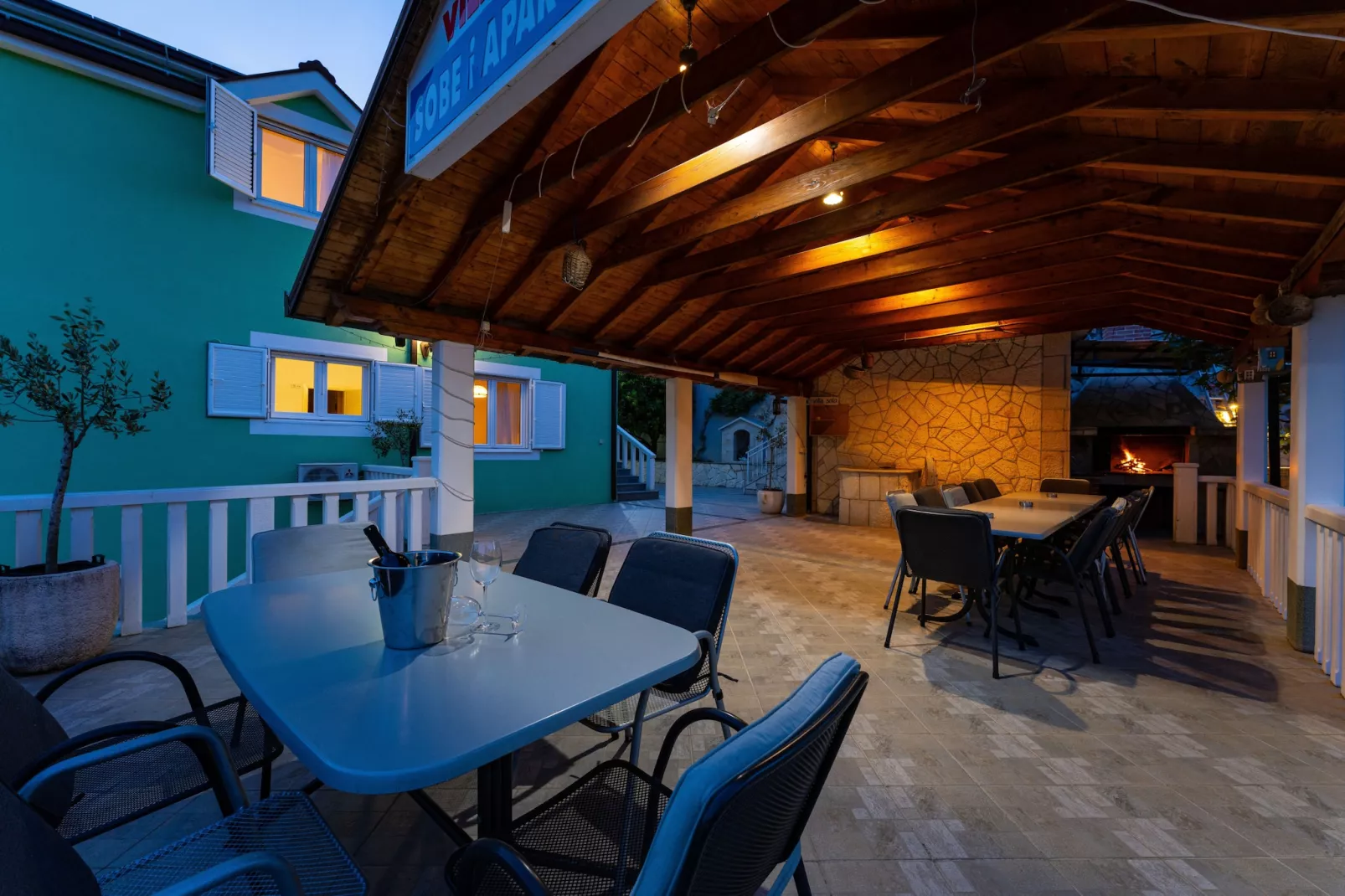 Villa Green Paradise-Terrasbalkon