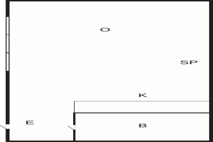 4 Personen vakantie huis in SÖLVESBORG-Plattegrond